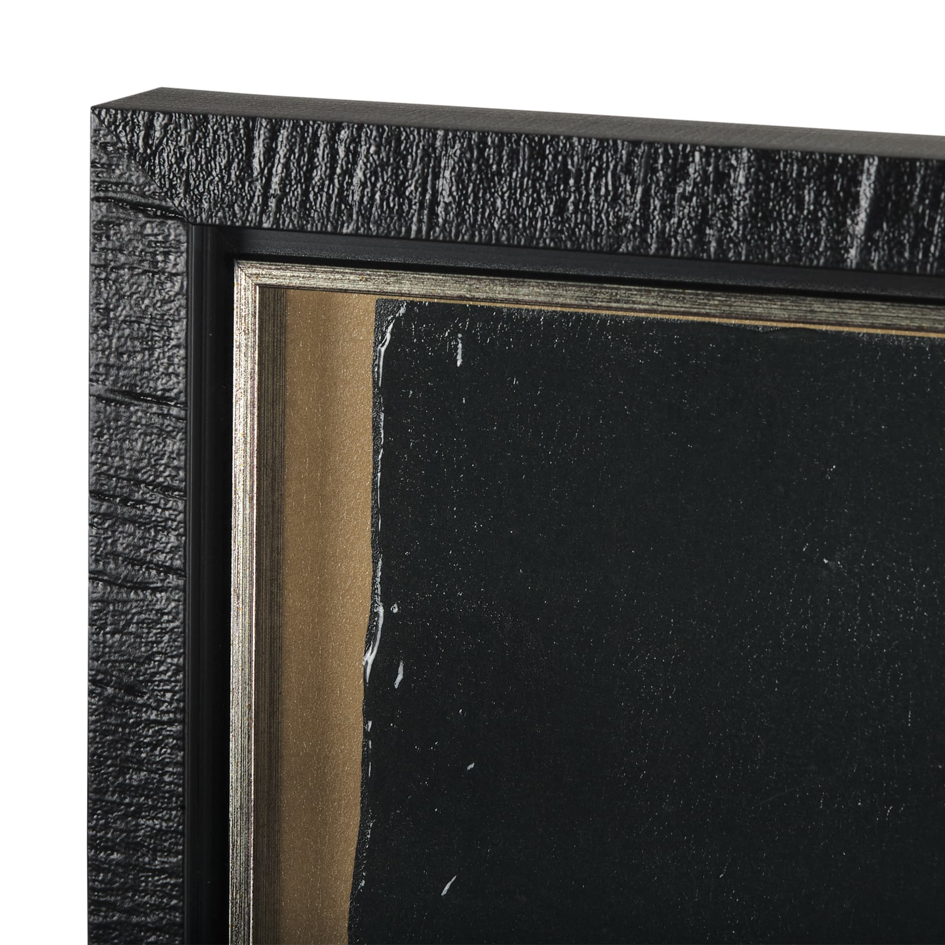 Teltow by Mercana Studio a Hand Embellished Textured Framed Art Photograph Matted under Glass — product photograph