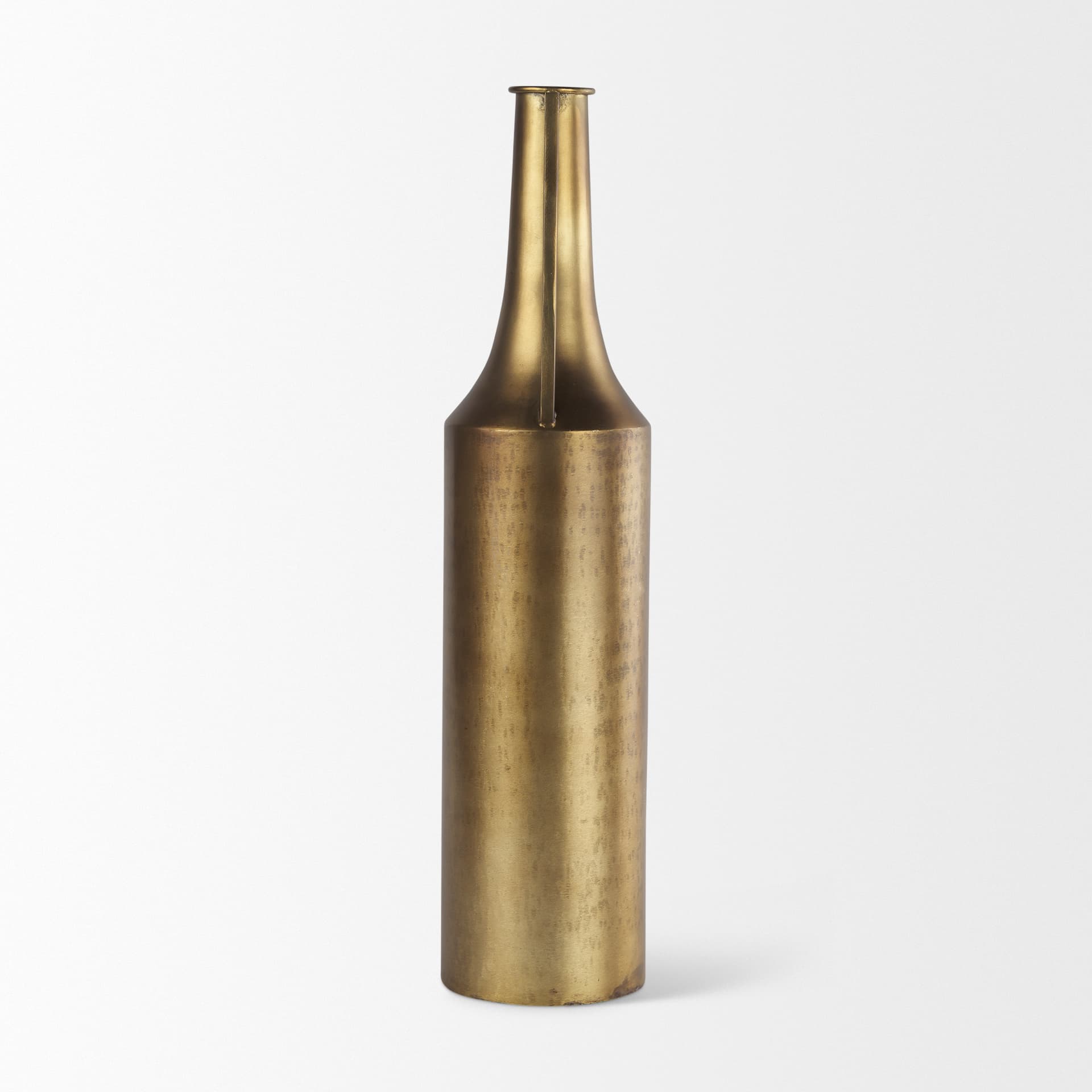 Aubrey Large 24.0H Gold Iron Jug Vase — product photograph
