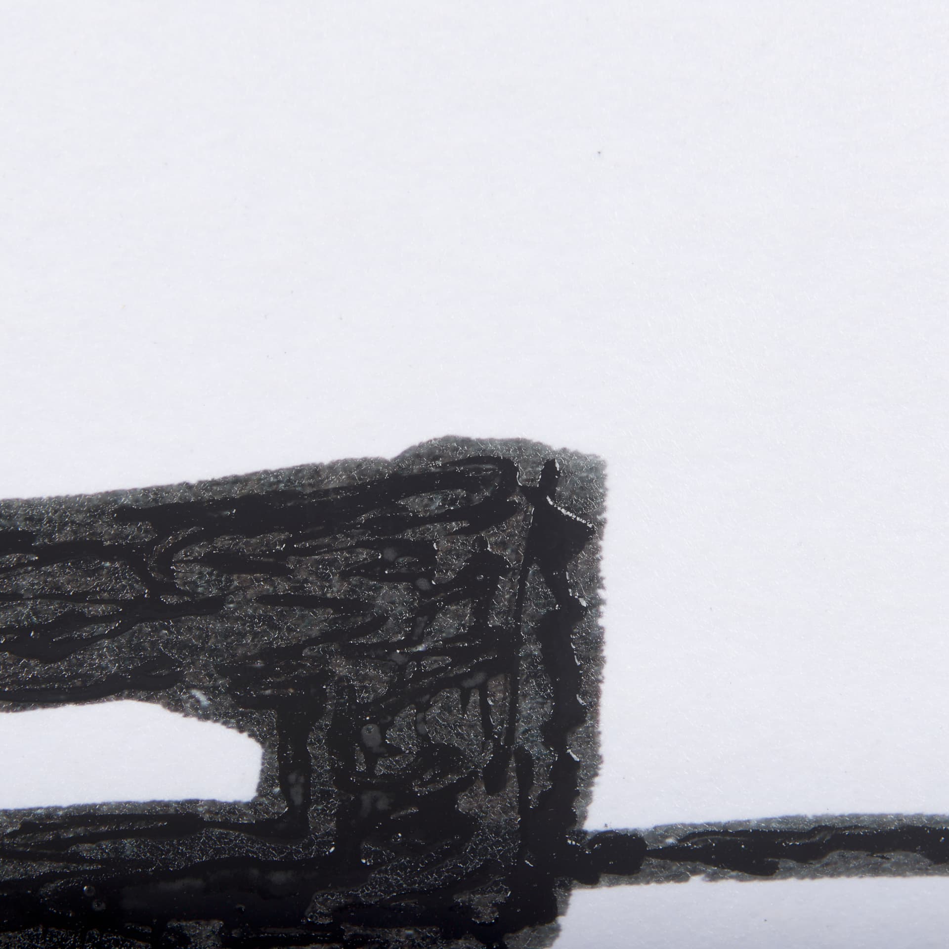 Neutral Shapes I by Mercana Studio a Hand Embellished Textured Framed Art Print Matted under Glass — product photograph