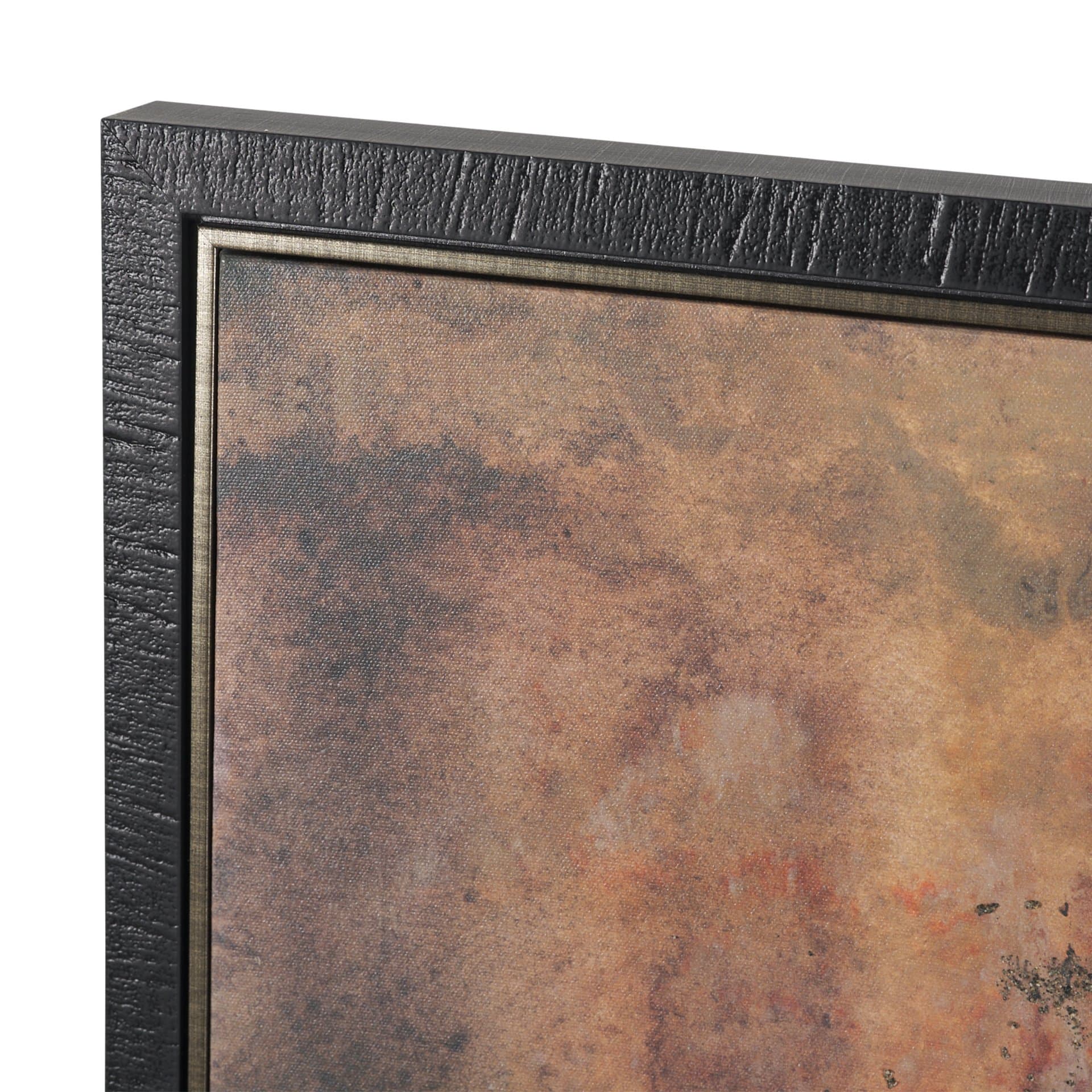 Give or Take by Ira Havuka Hand-Embellished Textured Framed Canvas Artwork — product photograph