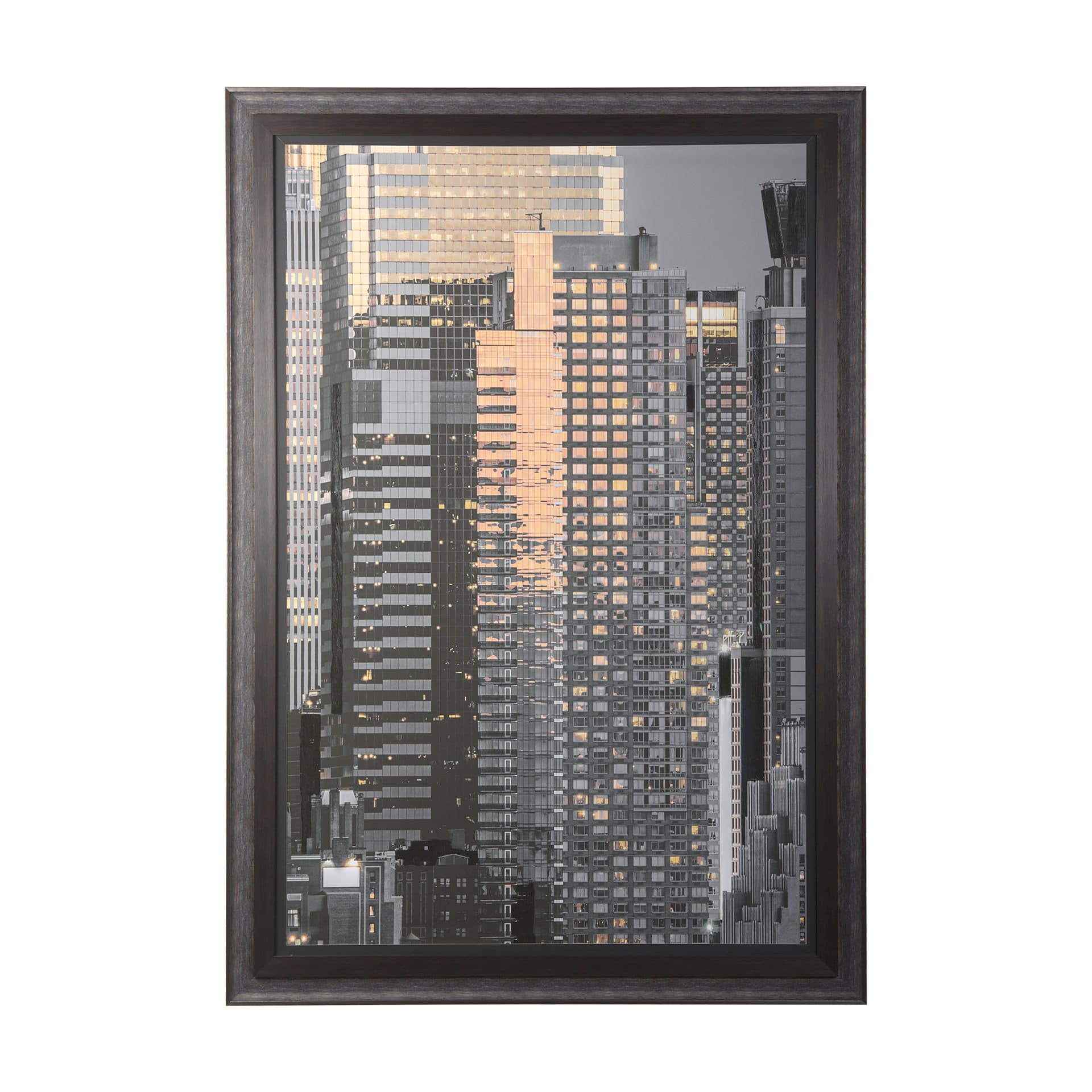 Golden Reflections II by Mercana Studio a Framed Photo Art Print Matted under Glass — product photograph