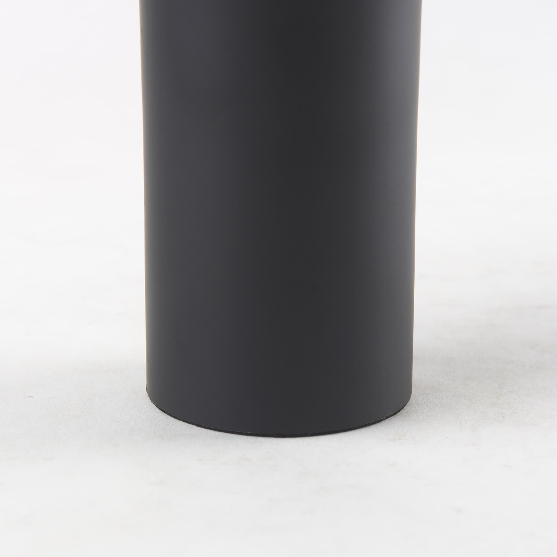 Malta Black Large Metal Candle Holder — product photograph