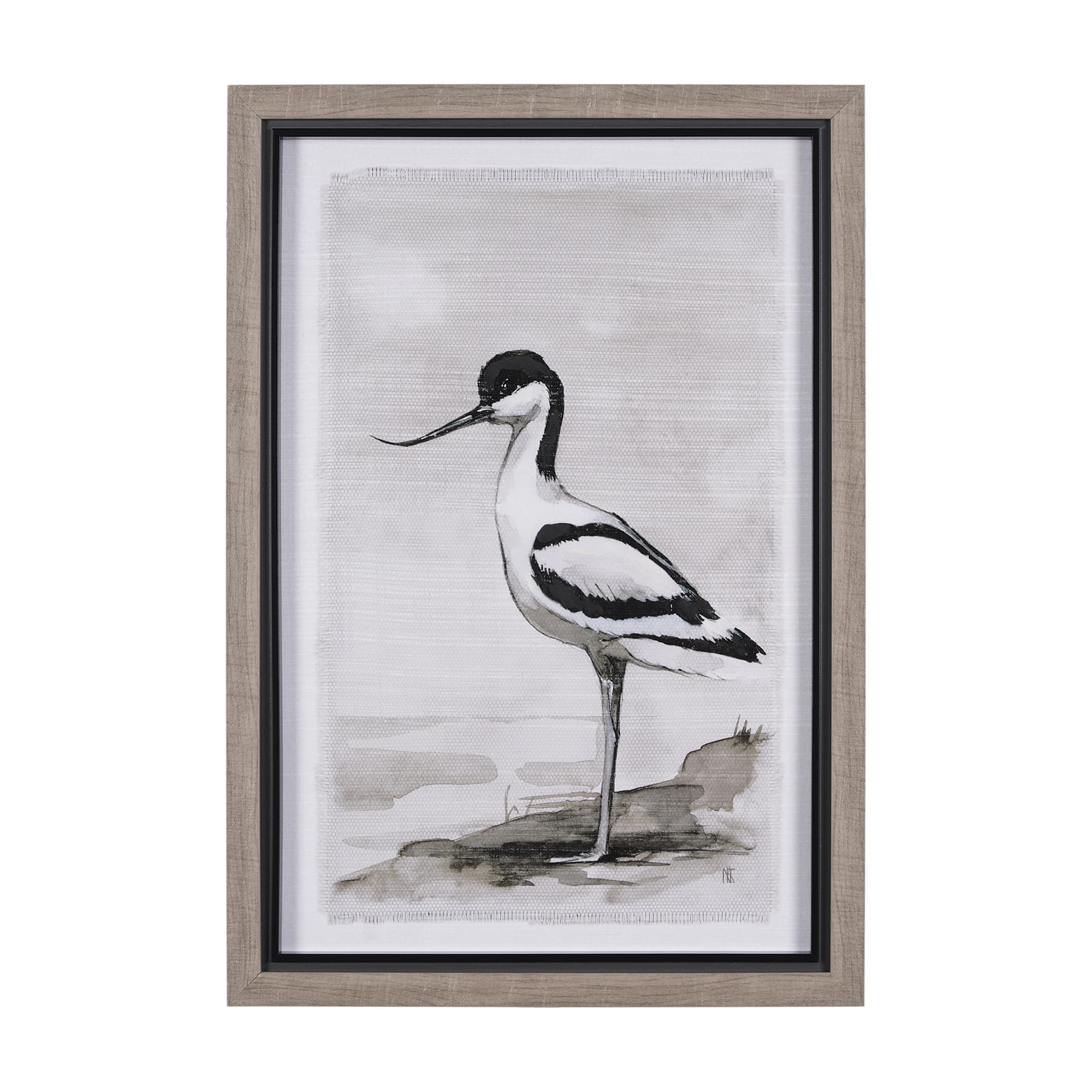Seaside Vacation I by Mercana Studio a Hand Embellished Textured Framed Art Print — product photograph
