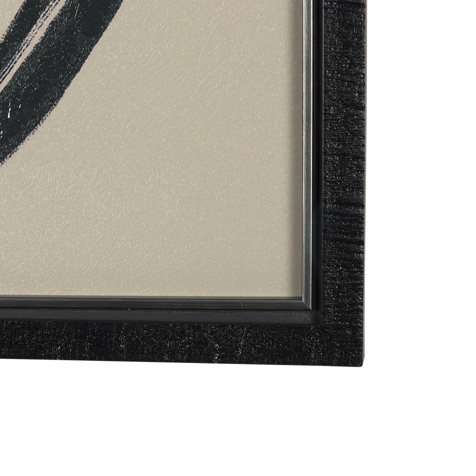 Simple Floral - Lively by Mercana Studio Hand Embellished Framed Art Photo Matted under Glass — product photograph