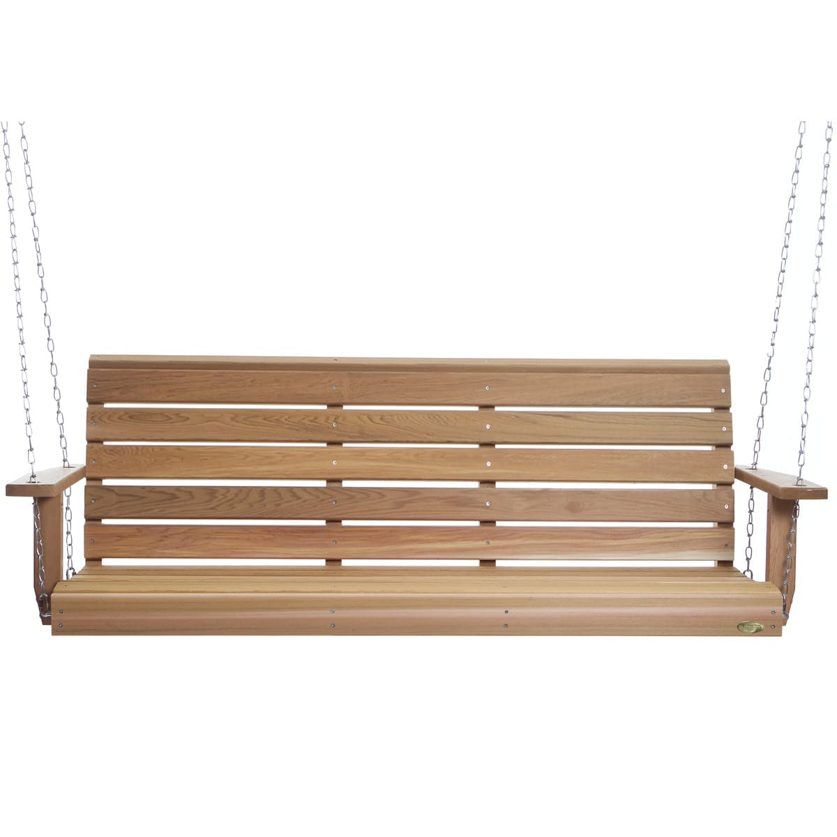 6-Ft Cedar Porch Swing — product photograph