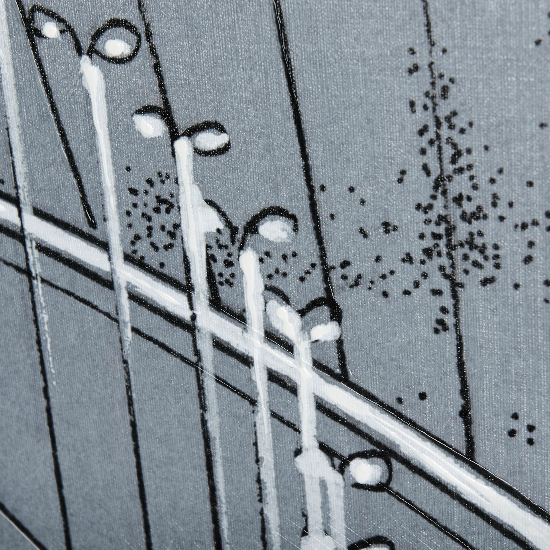 Bridge III by Mercana Studio a Hand Embellished Textured Canvas — product photograph