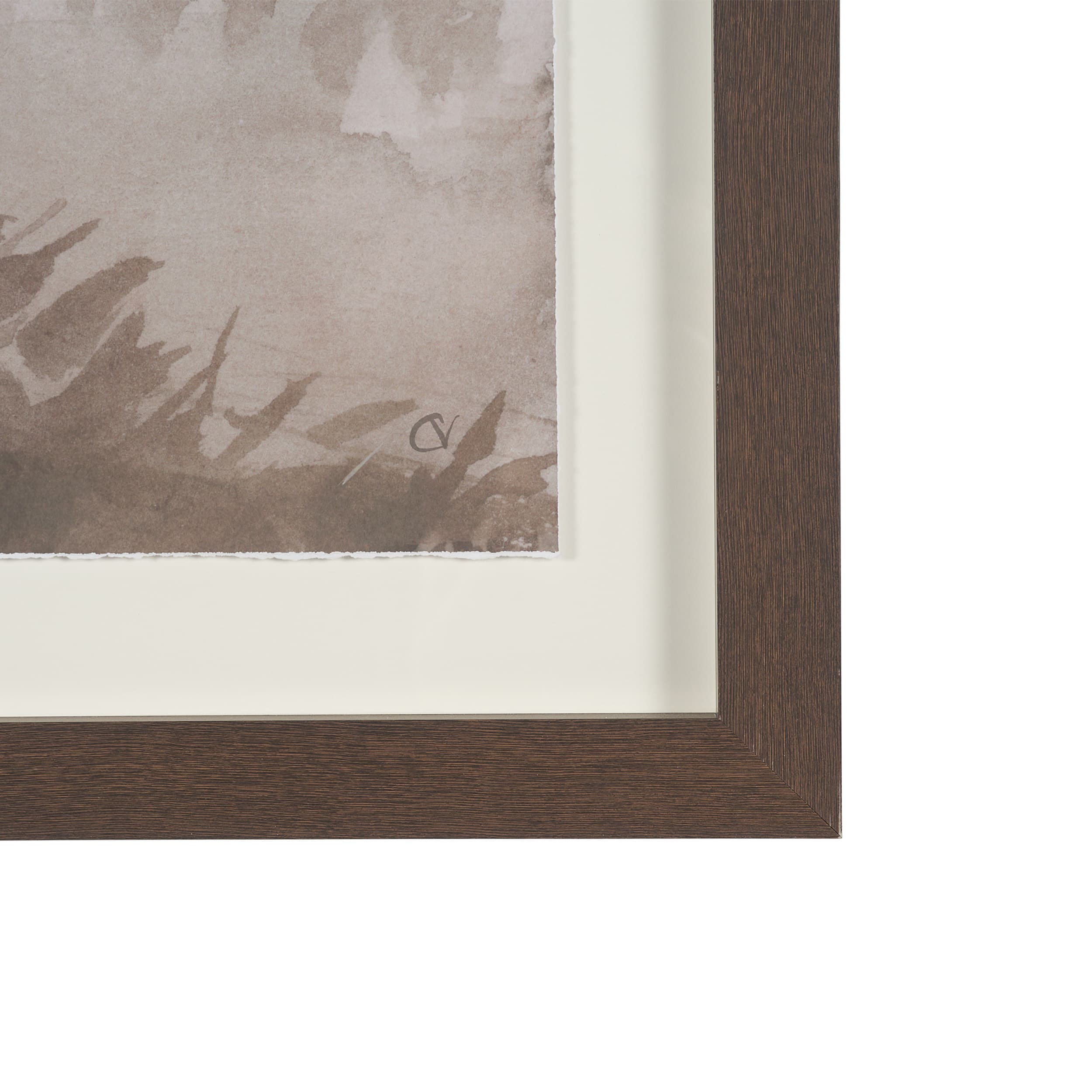 Timber Light II by Mercana Studio Framed Artwork Matted under Glass — product photograph
