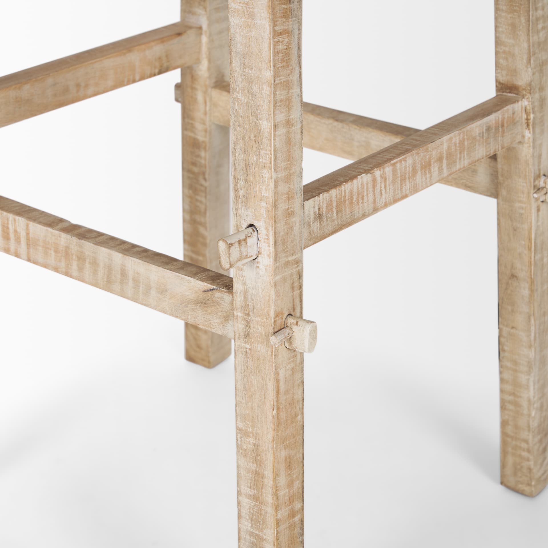 Rosie Large Blonde Wood End Table — product photograph