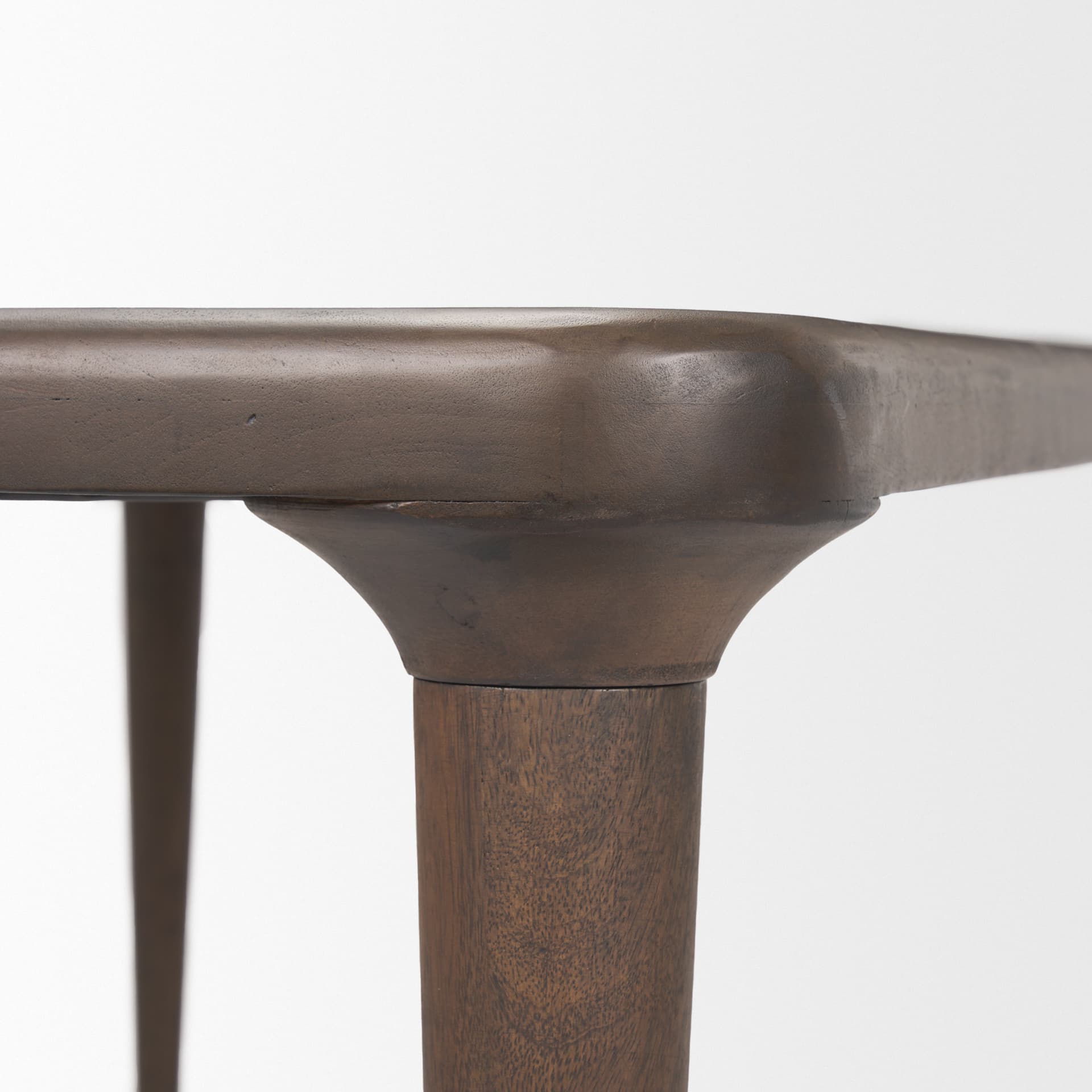 Suvan 72"L x 36"W Rectangular Dining Table | Modern | Med-Dark Brown Wood | Seats 6 — product photograph