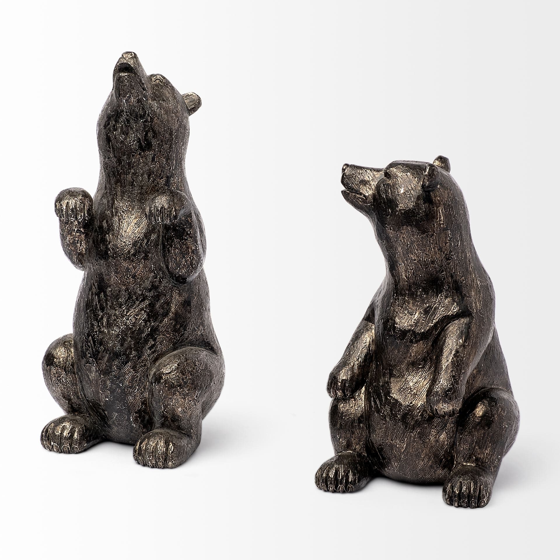 Sleuth (Set of 2) 9L x 8W Grizzly Bear Bookends — product photograph
