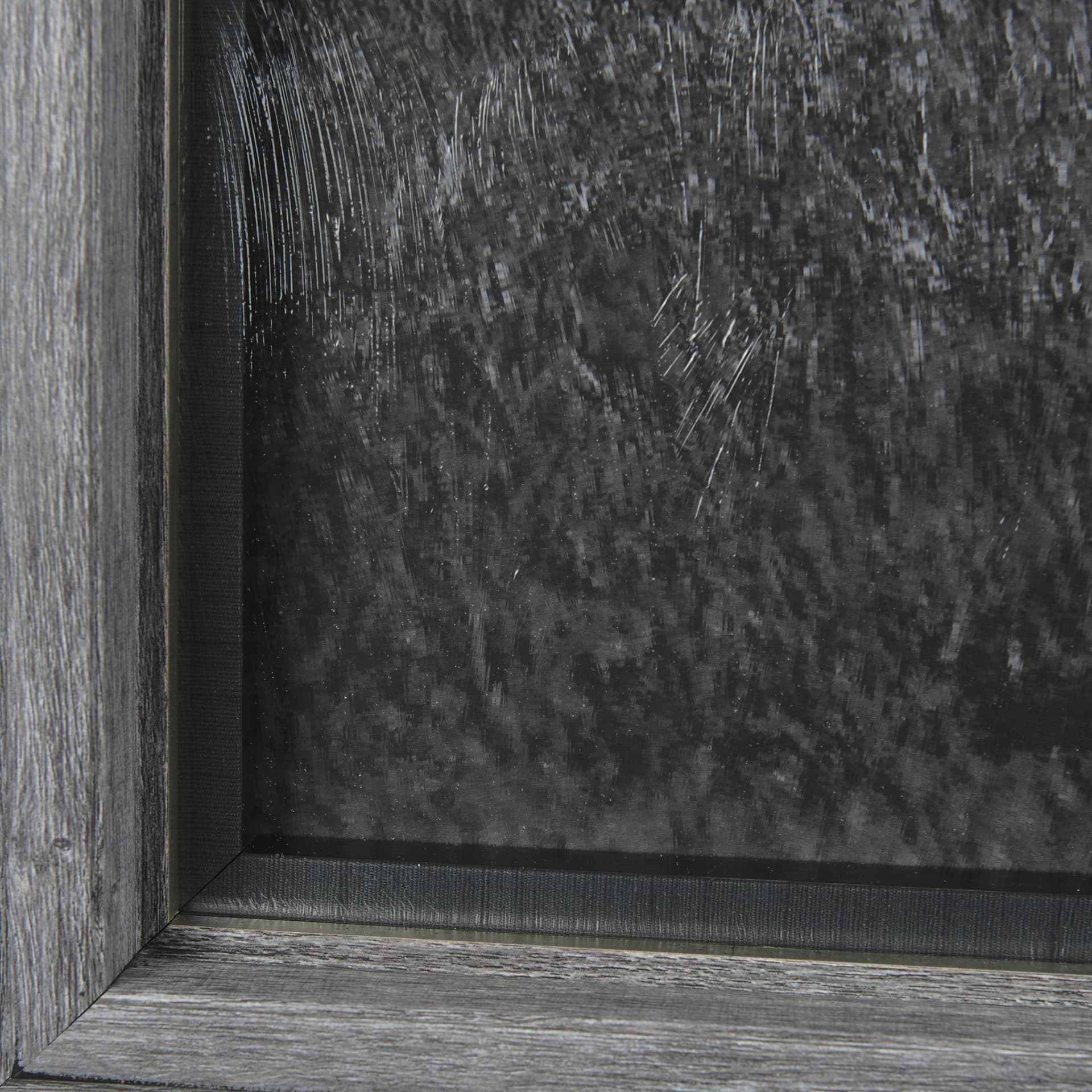 Focused by Mercana Studio a Hand Embellished Textured Framed Photo Art Print Matted under Glass — product photograph