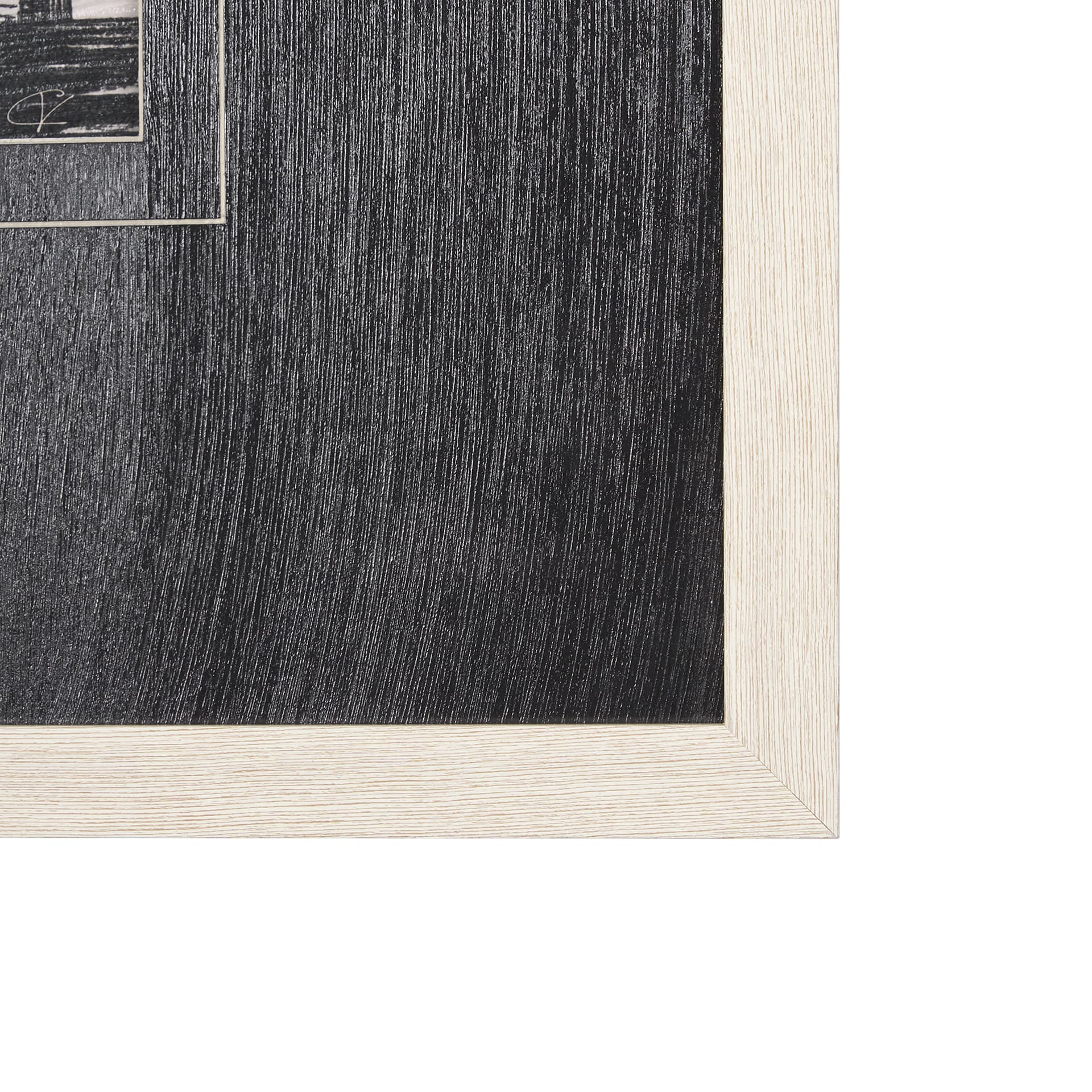 Barn Buildings I by Mercana Studio a Hand Embellished Textured Framed Art Print Matted under Glass — product photograph