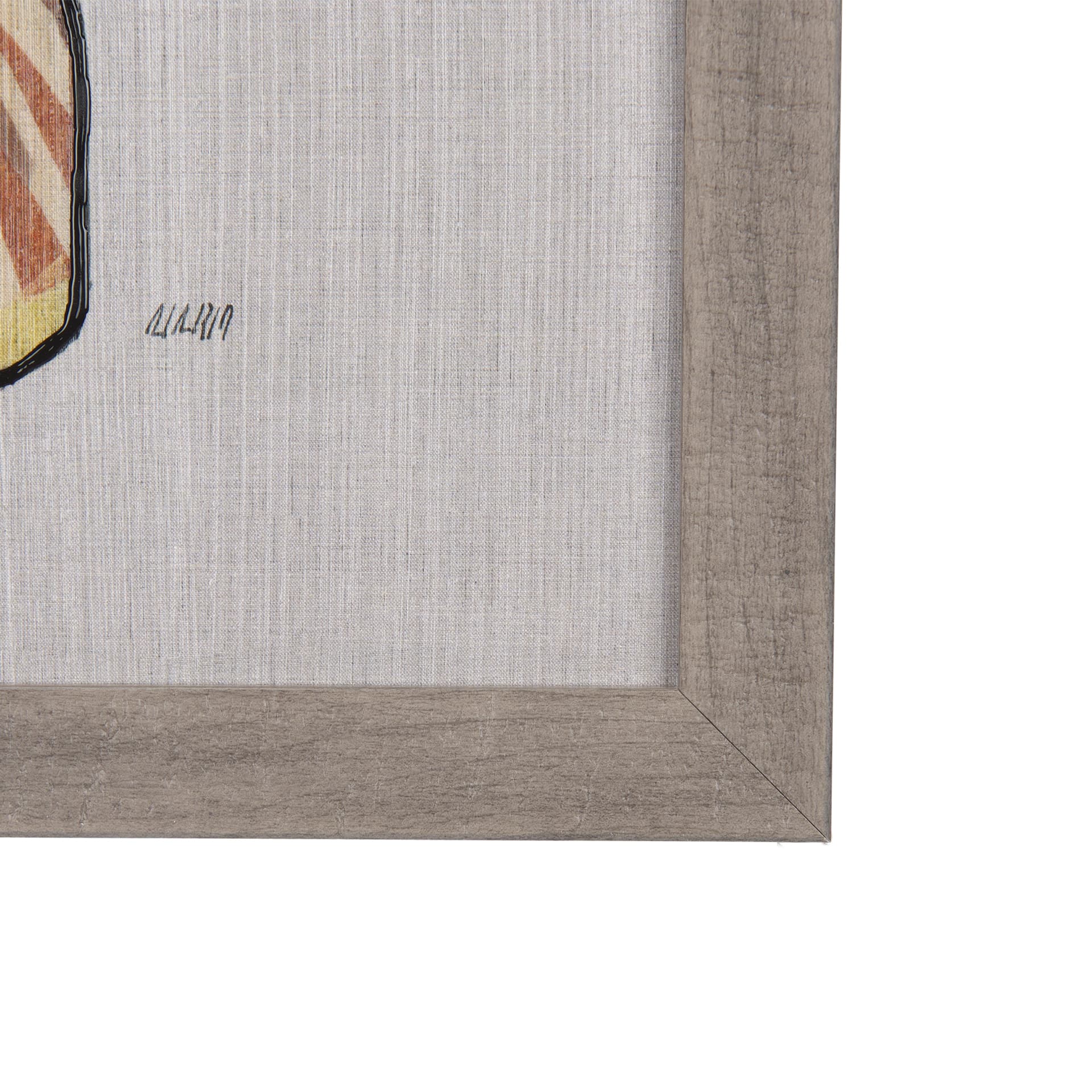 Moth I by Mercana Studio a Hand Embellished Textured Framed Art Print — product photograph