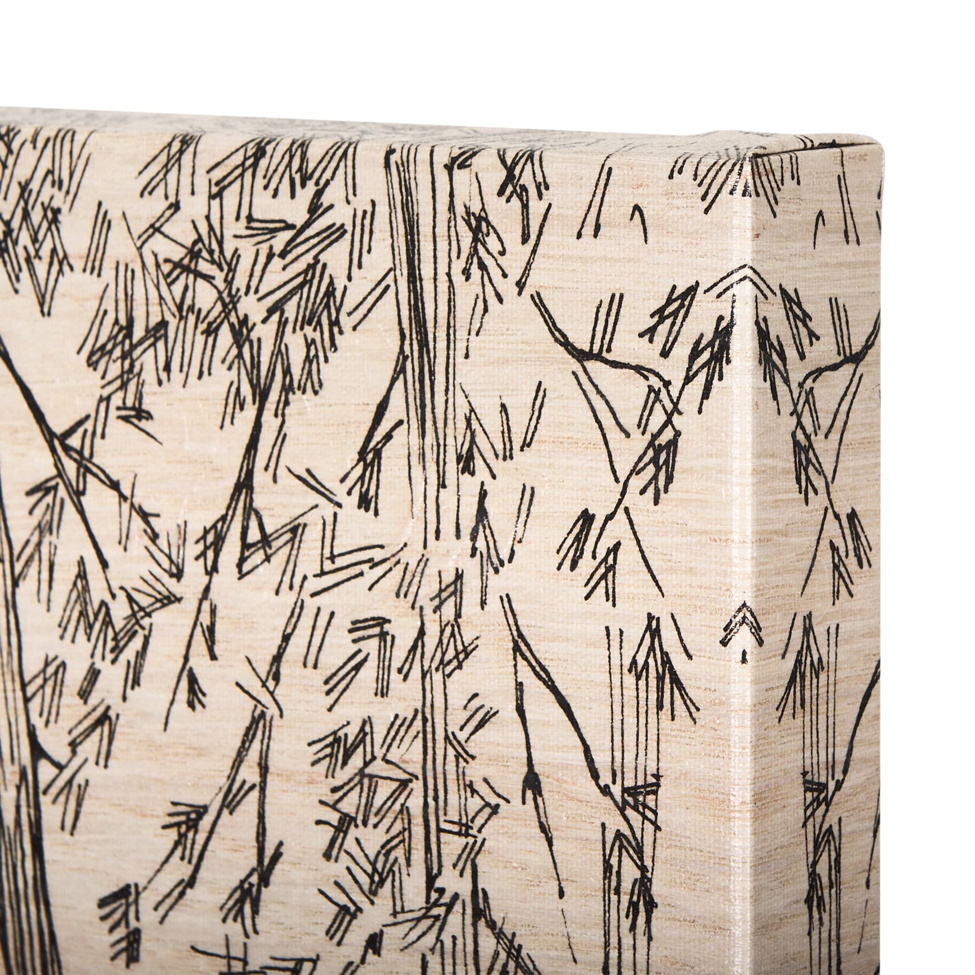 Fireside II by Mercana Studio a Hand Embellished Textured Canvas — product photograph