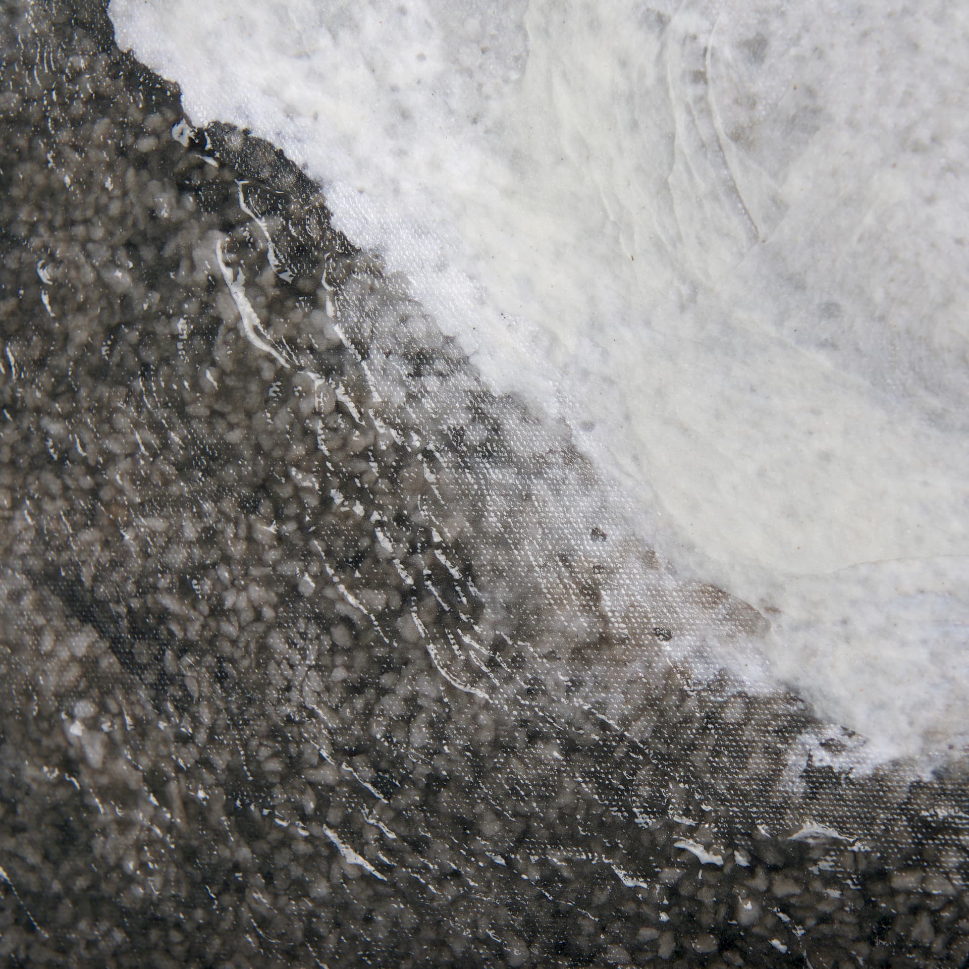 Mudslide IV by Mercana Studio a Hand Embellished Textured Canvas — product photograph