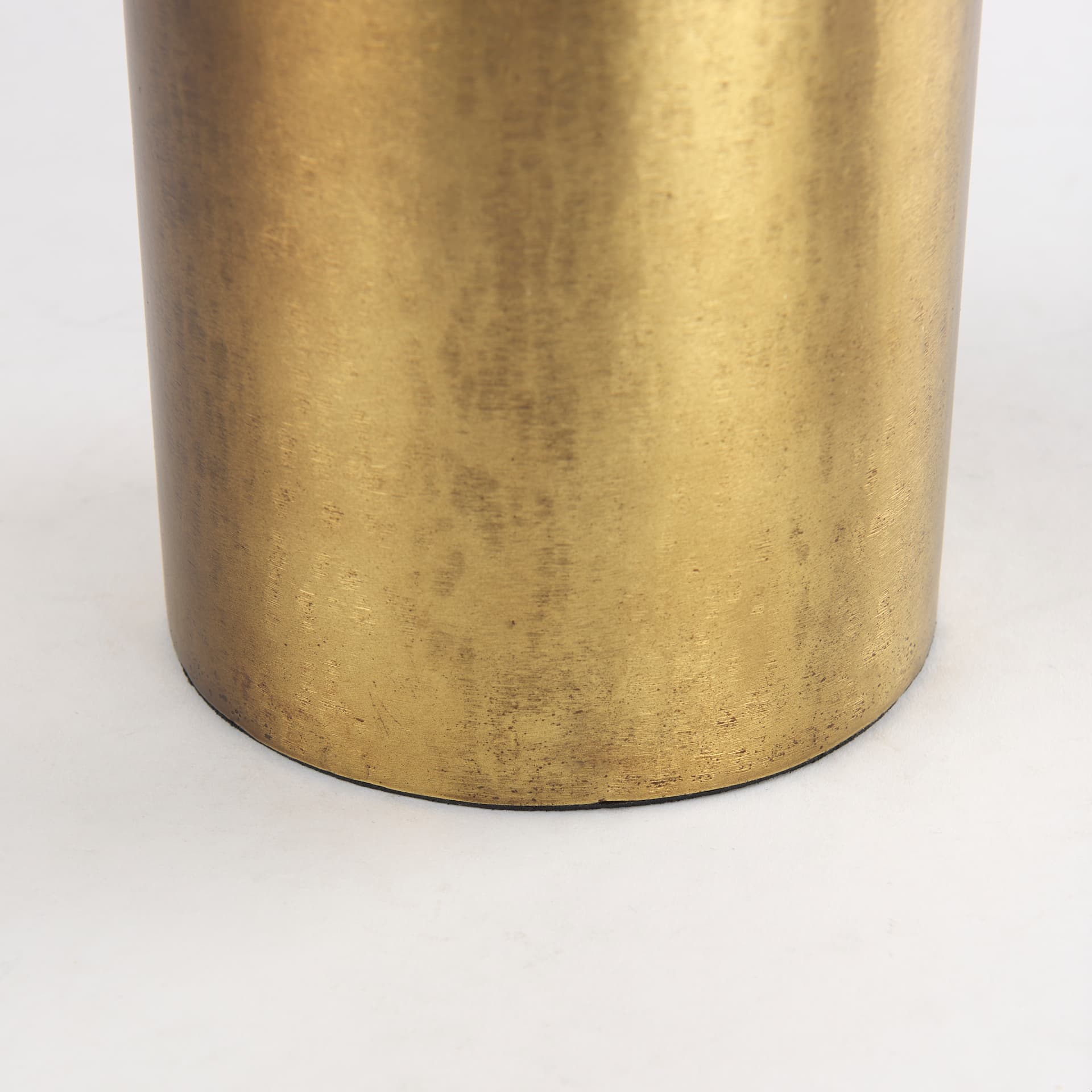 Aubrey Medium 18.0H Gold Iron Jug Vase — product photograph