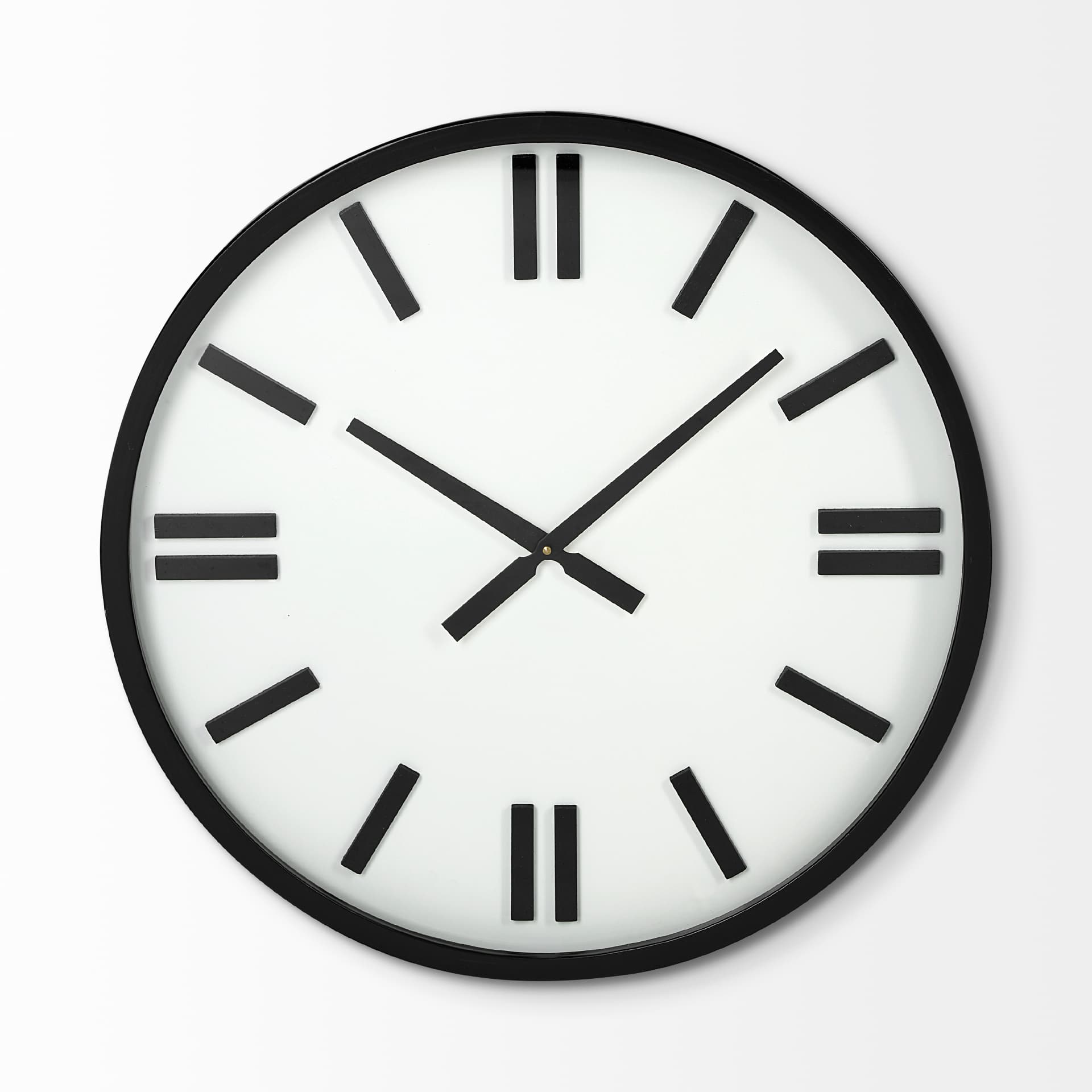 Derby 24" Round Oversize Modern Wall Clock — product photograph