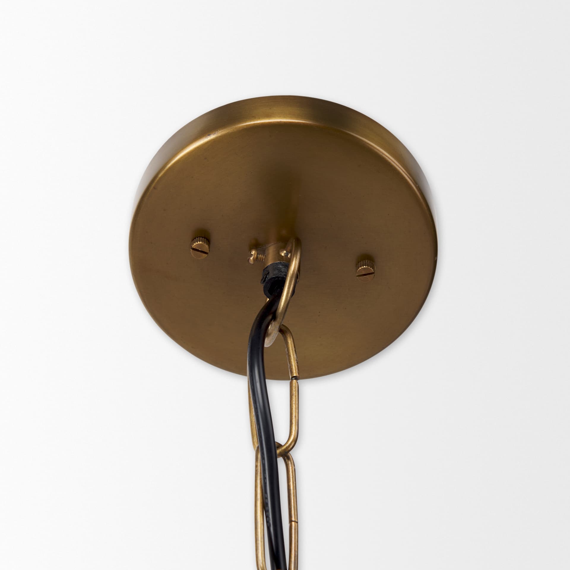 Fenton 18.0L x 18.0W x 23.0H Gold W/Gold Accents Pendant Light — product photograph