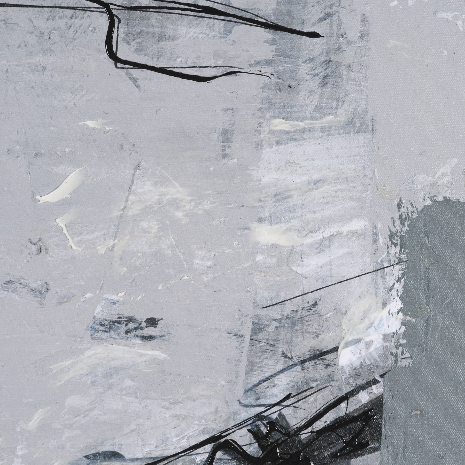 Community 4C by Mercana Studio Hand-Embellished Textured Framed Canvas Artwork — product photograph