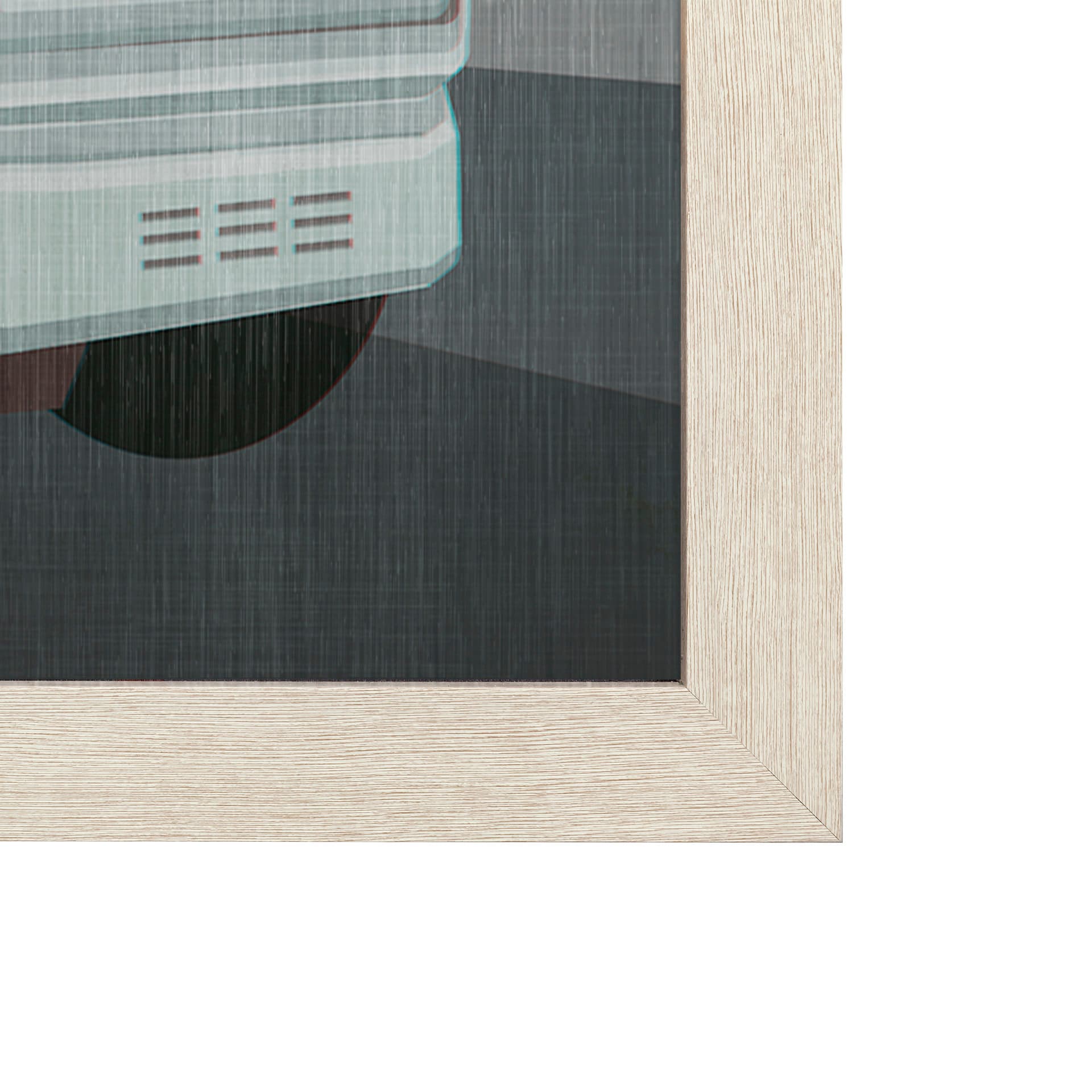 Kelowna Go Canada (L) by Mercana Studio a Hand Embellished Framed Art Decograph Print — product photograph
