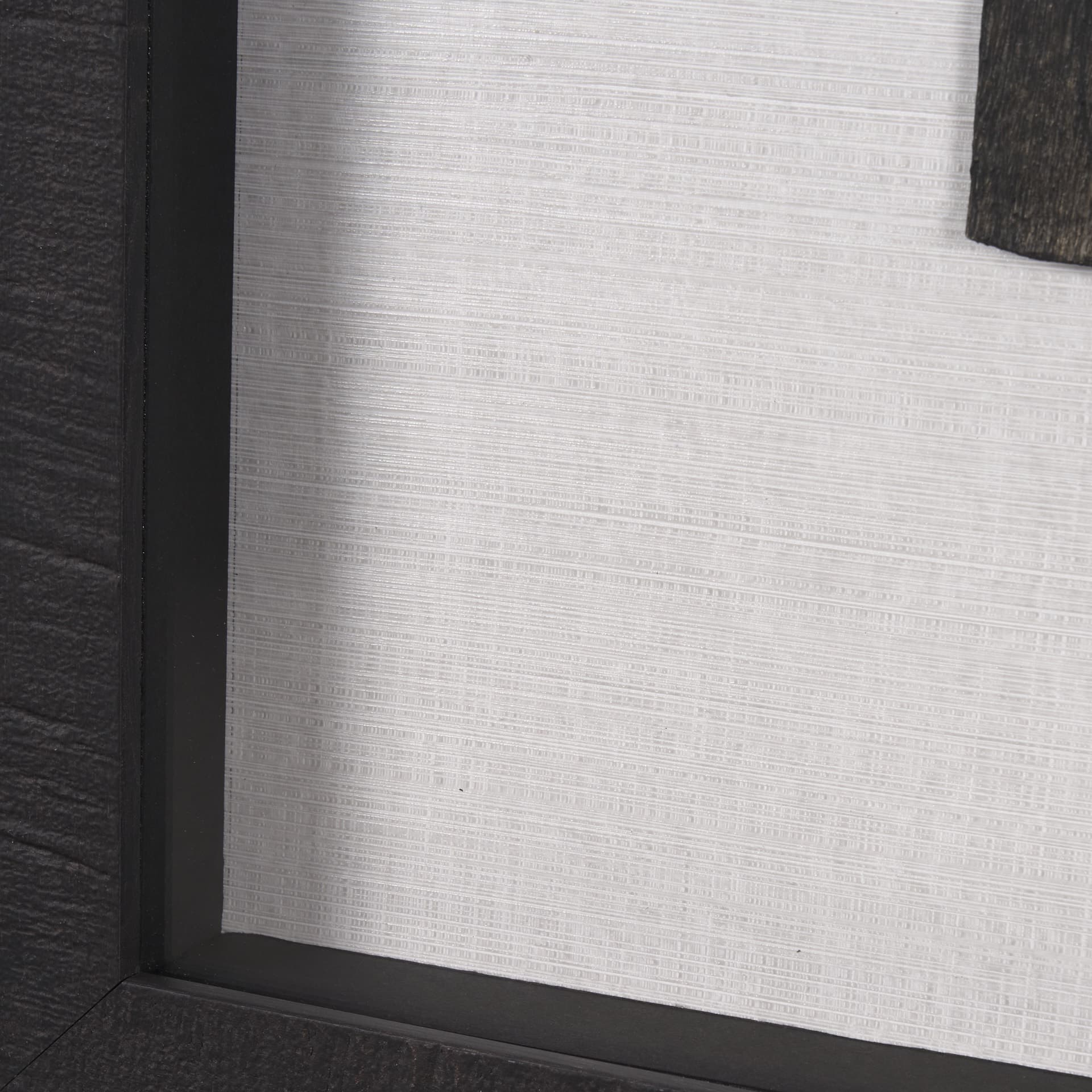 Bamboo Relief I by Studio M a handmade Original Framed Artwork under Glass — product photograph