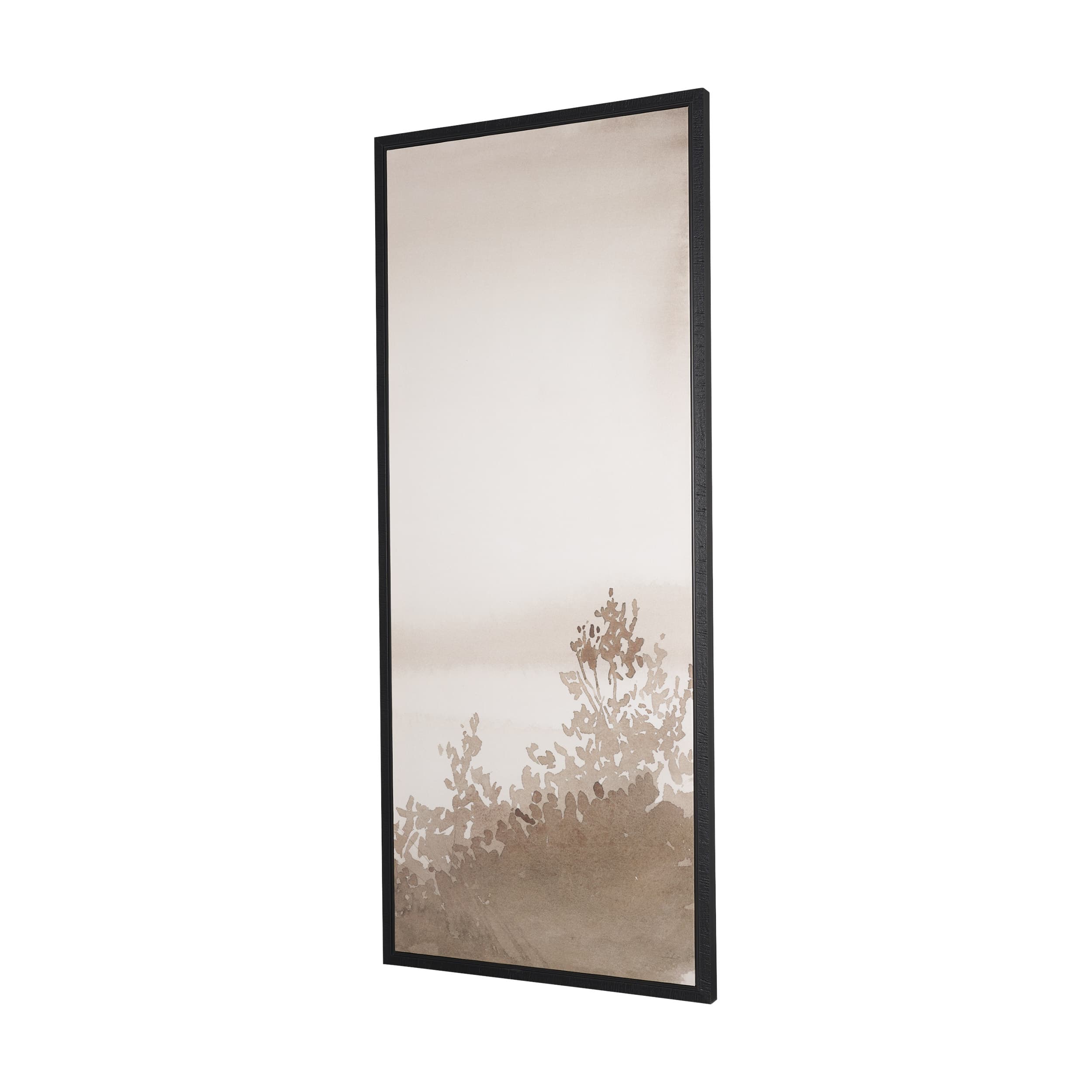 Lowland Fog C by Mercana Studio Hand-Embellished Textured Framed Canvas Artwork — product photograph
