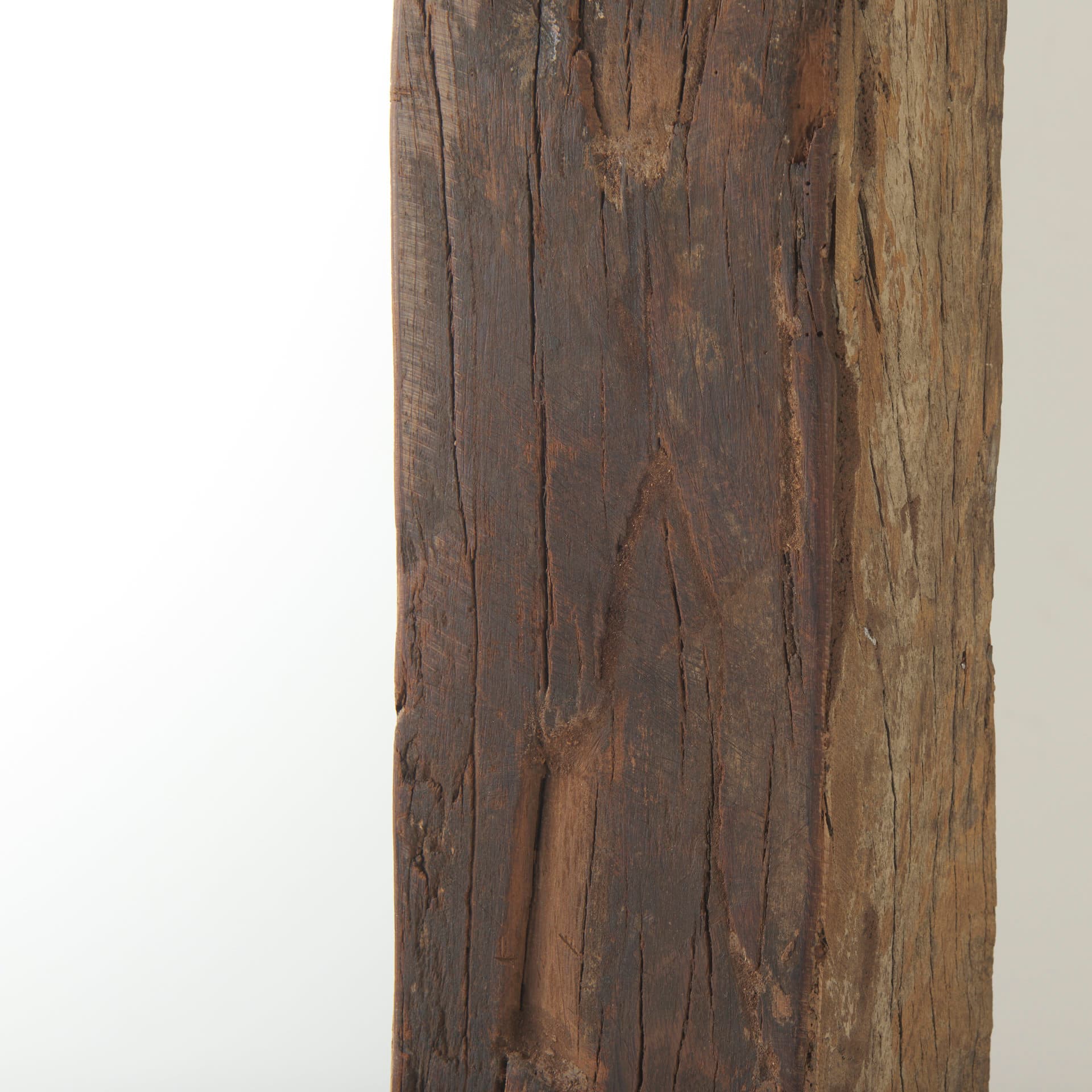 Gerome 28 x 48 Brown Wood Frame Rectangular Wall Mirror — product photograph