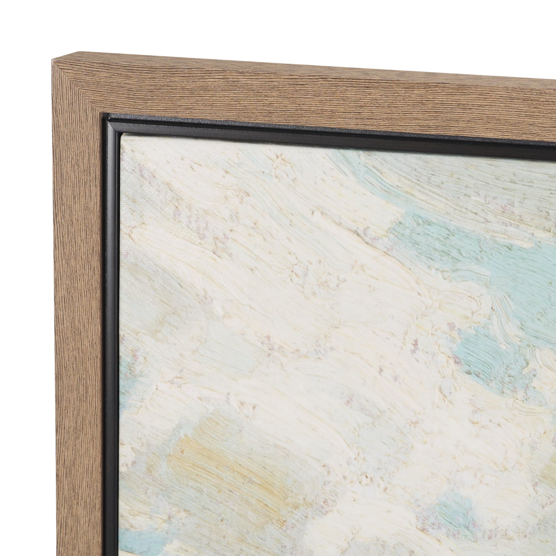 Landscape, Taos by Ernest Martin Hennings Hand-Embellished Textured Framed Canvas Artwork — product photograph