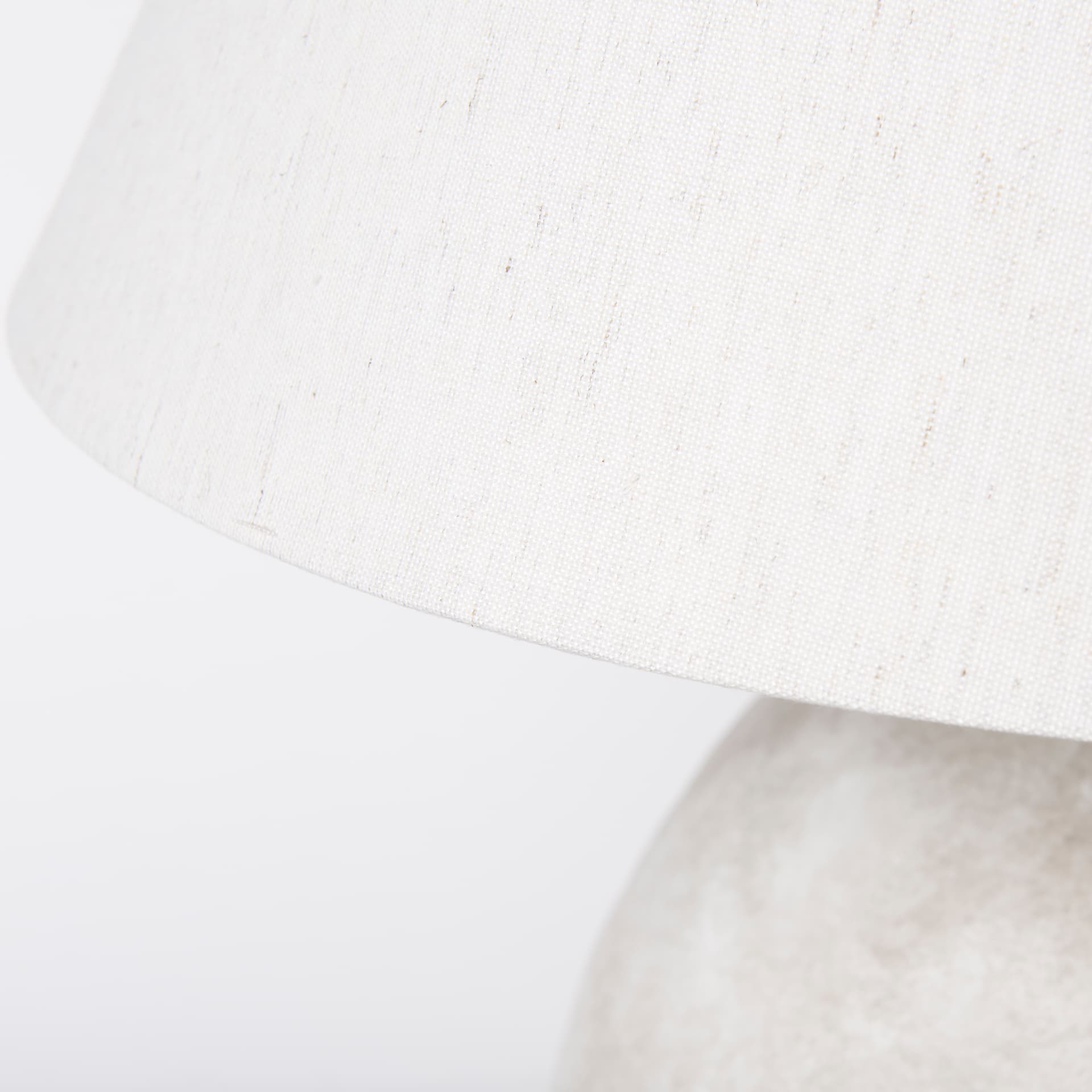 Mehdi Cream Ceramic Table Lamp — product photograph