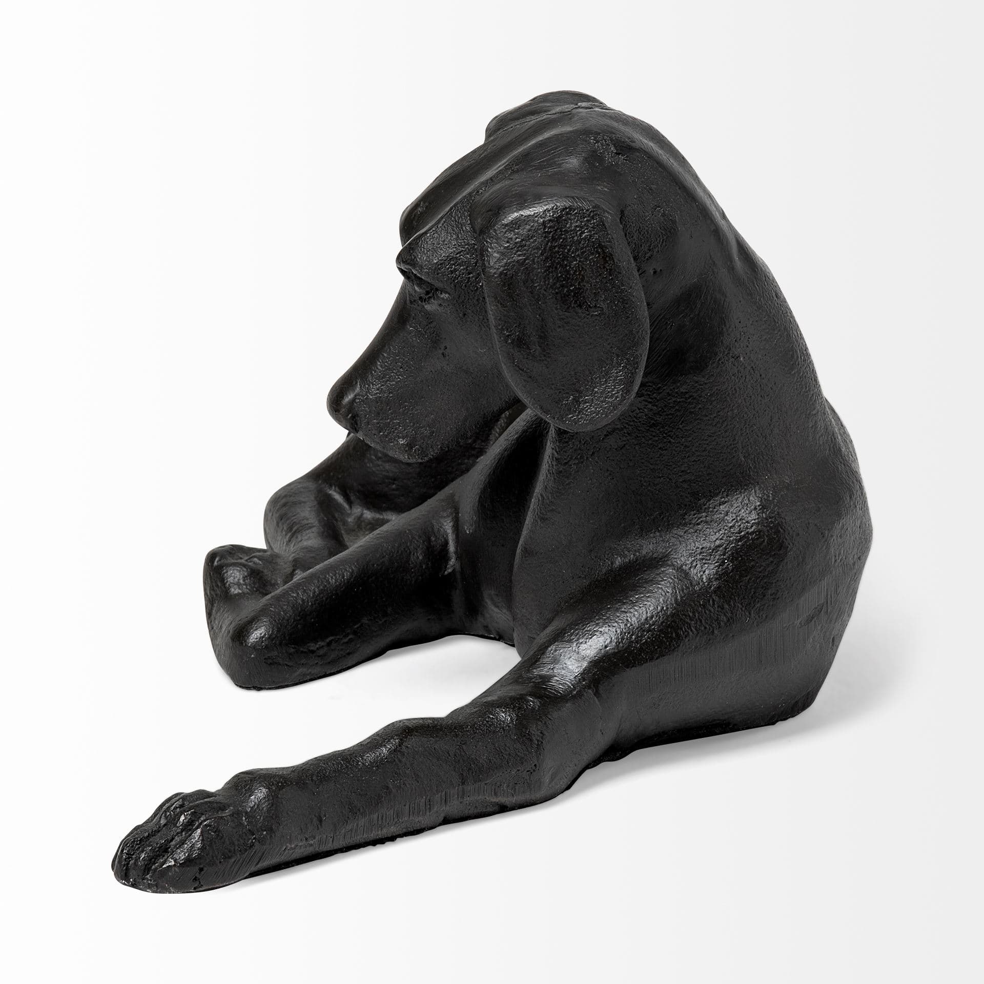 Czar 11L x 7W Black Metal Labrador Retriever — product photograph