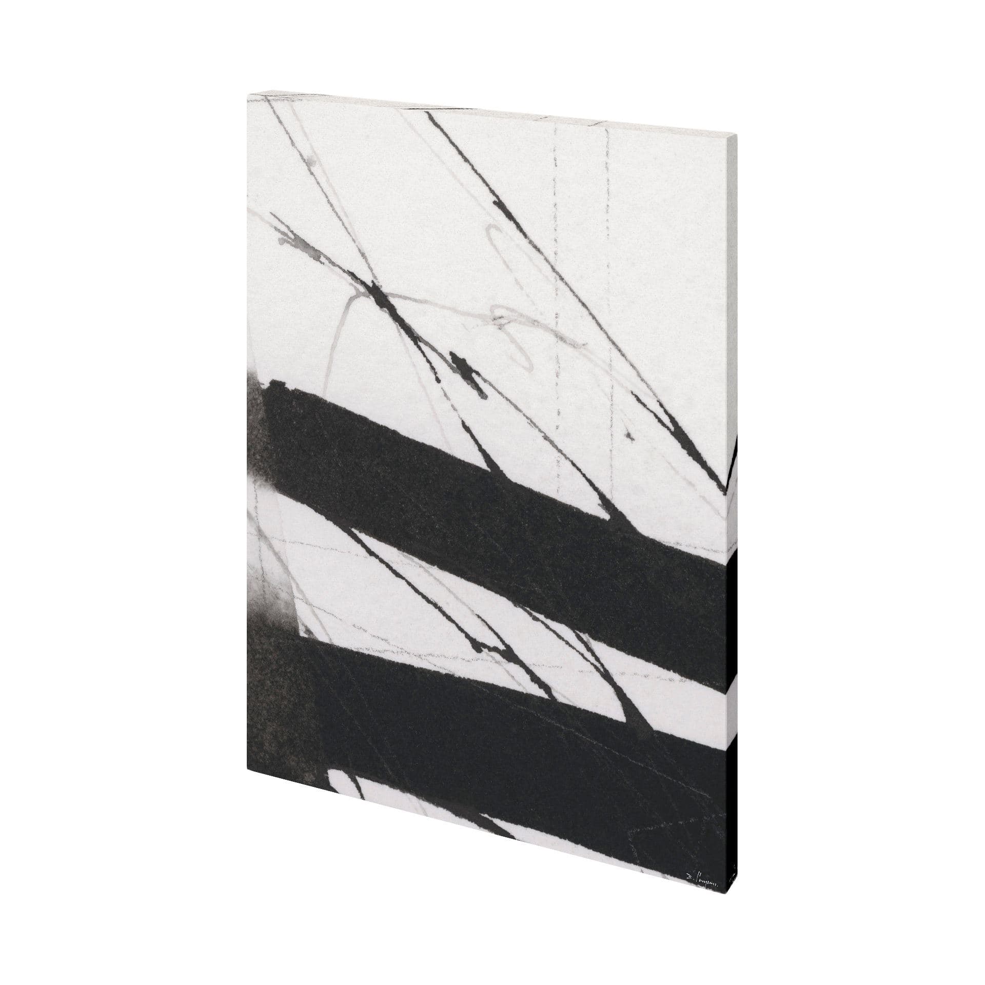 Directions I(Set 6) by Mercana Studio a Hand Embellished Textured Canvas — product photograph