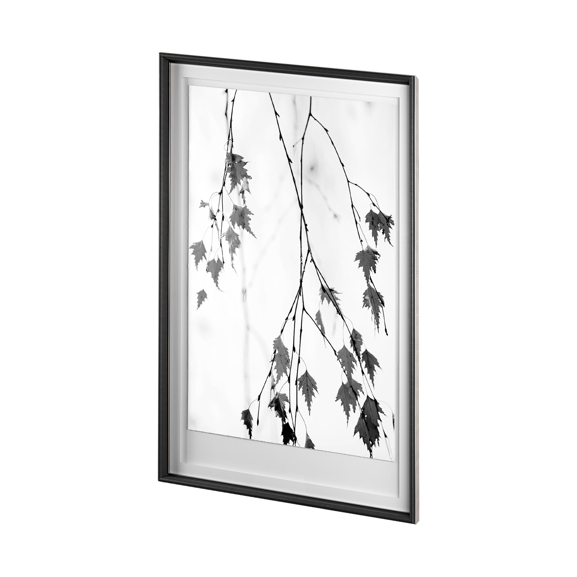 Subtle by Rebecca Cozart a Hand Embellished Textured Framed Art Print Matted under Glass — product photograph