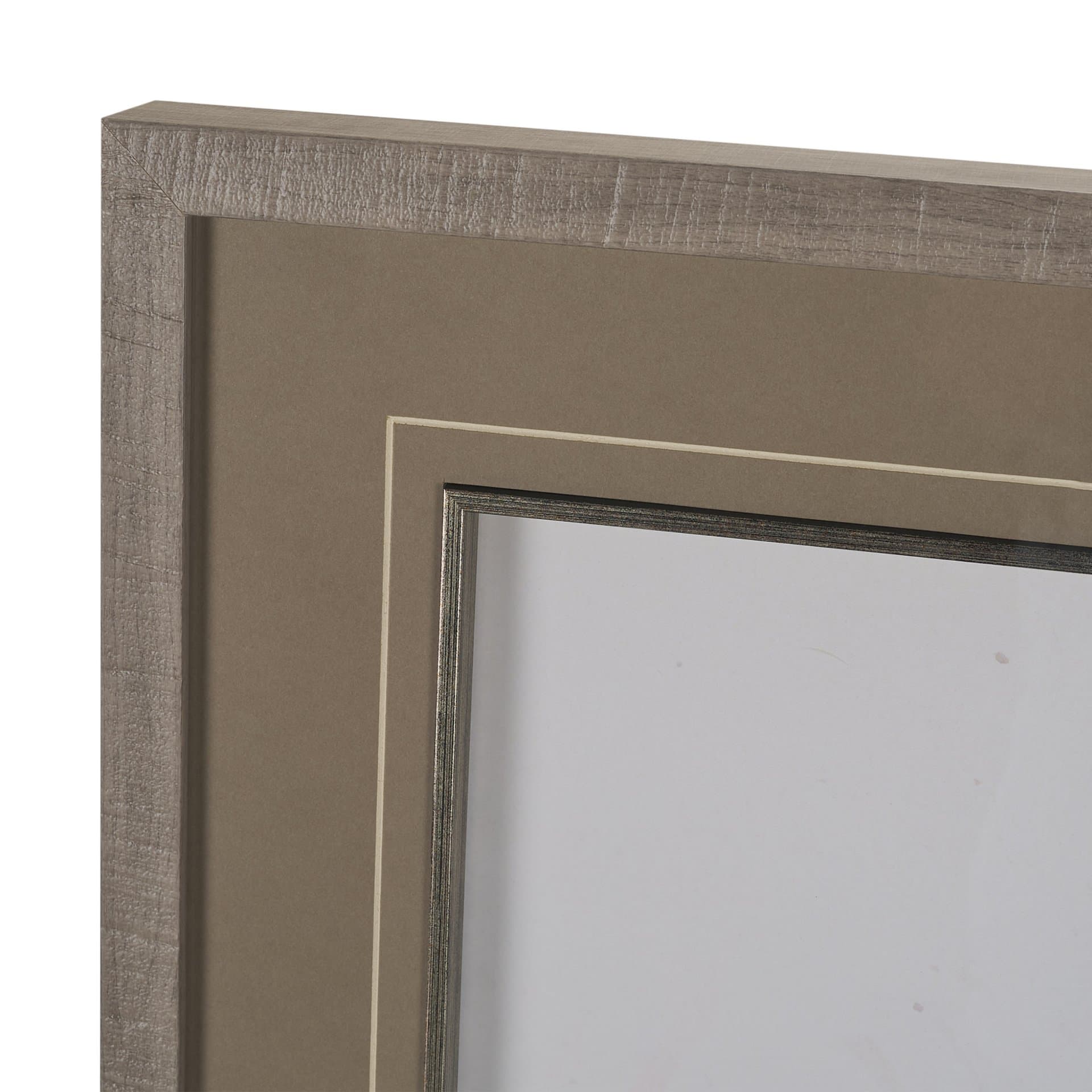 Quiet Canopy III by Mercana Studio Hand-Embellished Framed Artwork Matted under Glass — product photograph