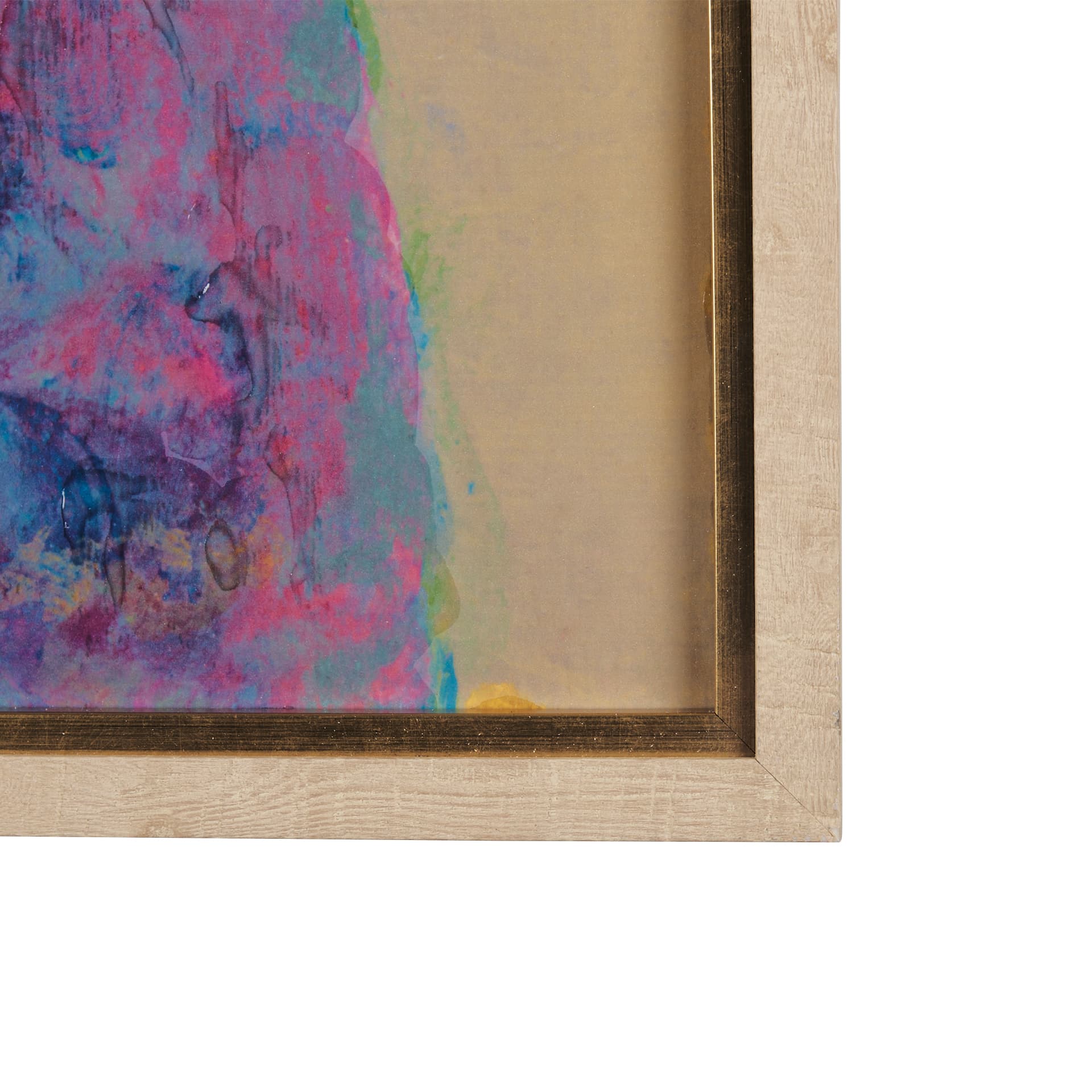 Pop Birds - Flight by Mercana Studio Hand Embellished Textured Framed Art Print Matted under Glass — product photograph