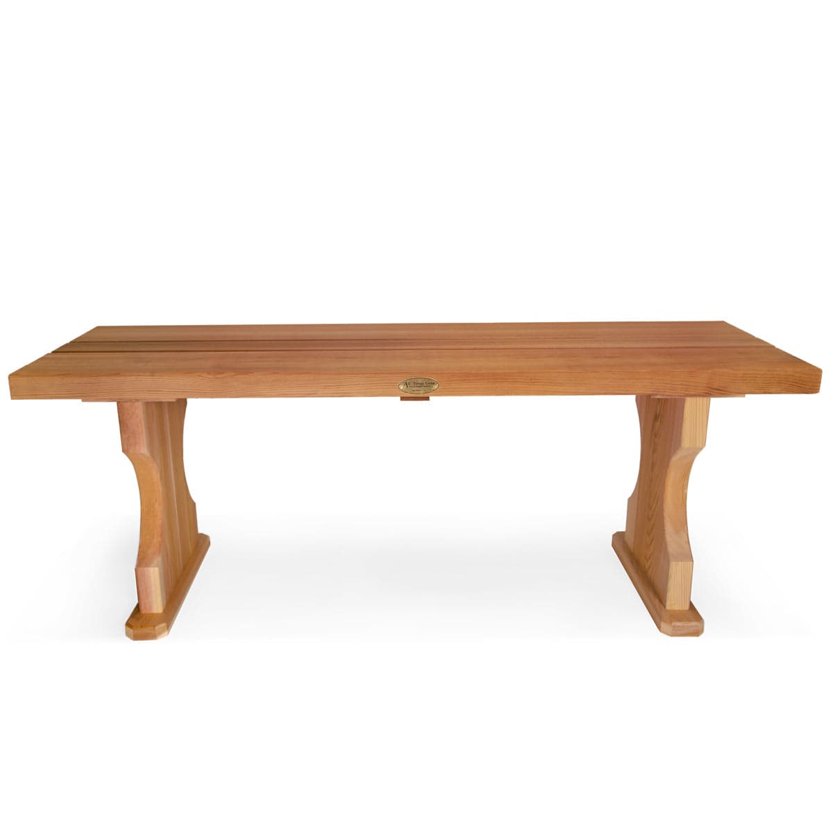 4-ft Cedar Backless Bench BB45 — product photograph