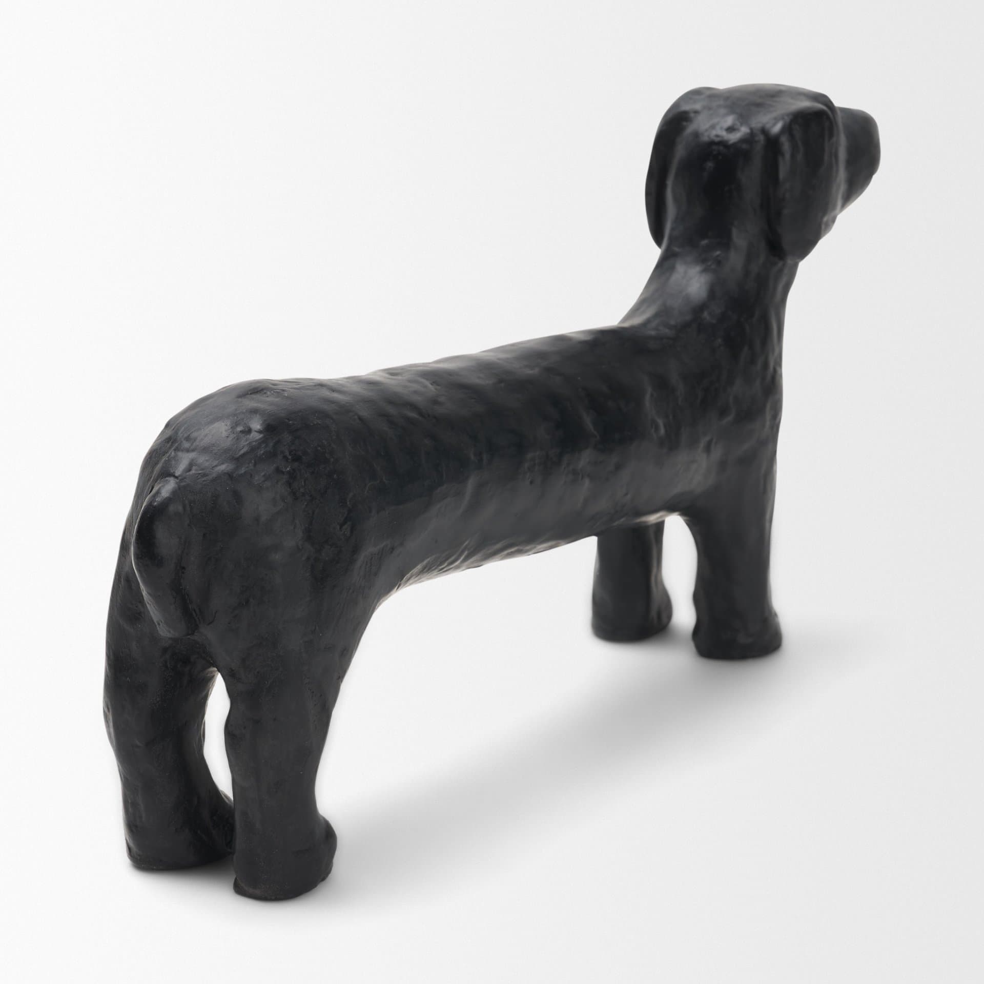 Dash Long Black Metal Dachshund Dog Object — product photograph