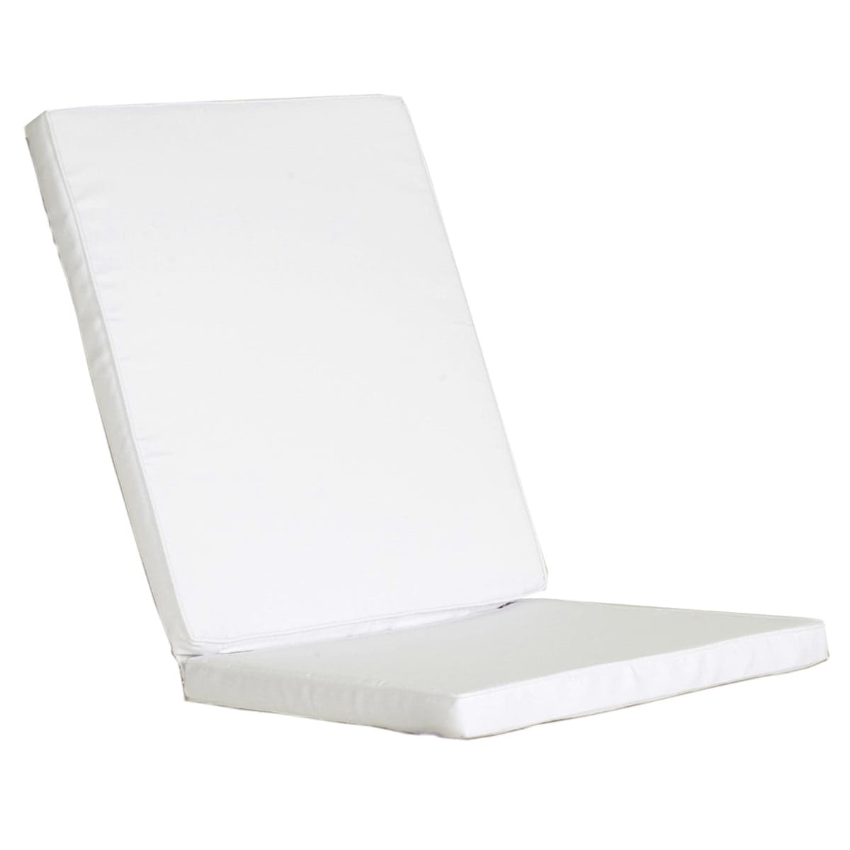 Hinged Chair White Cushions TC19-2-W — product photograph
