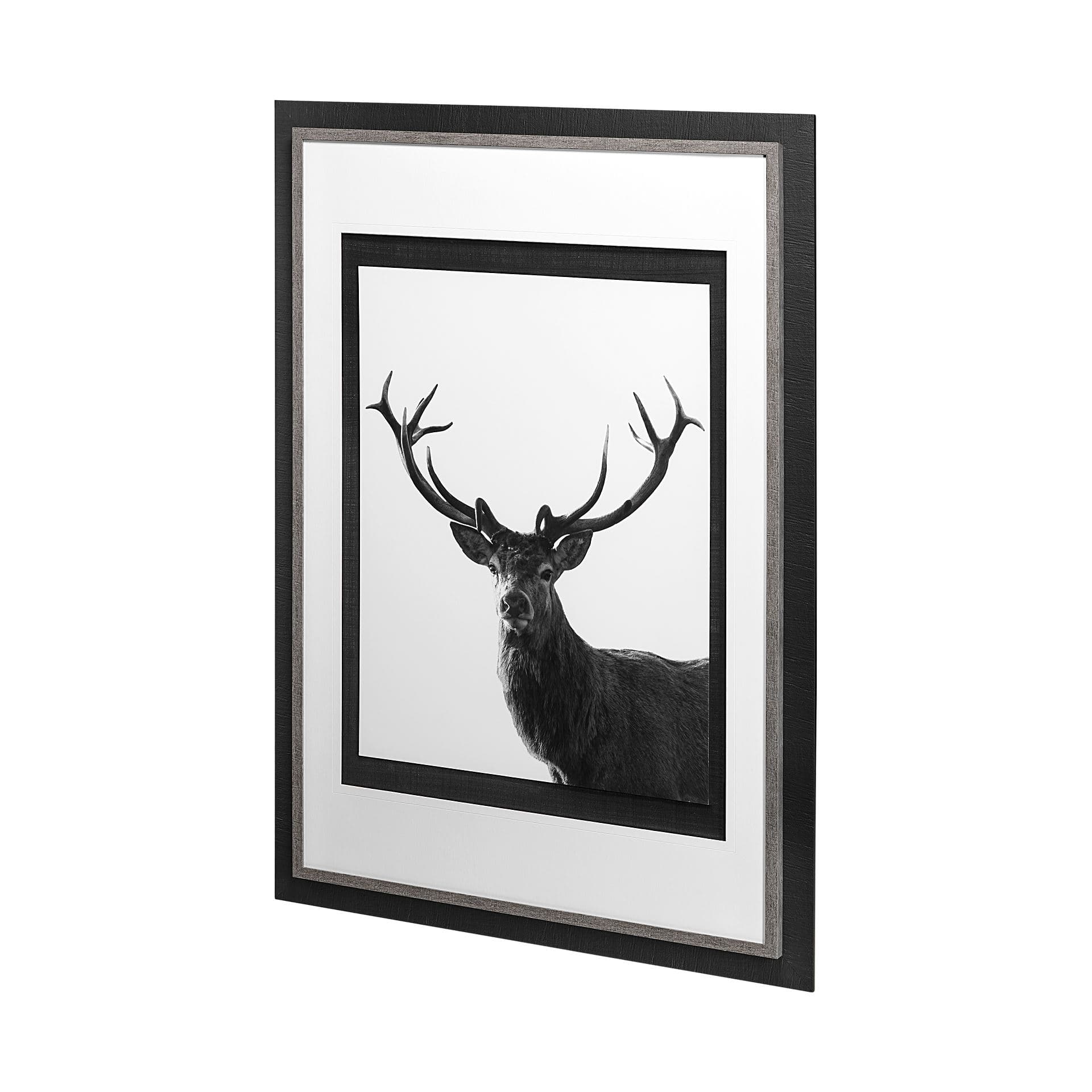 Forest Royal Grand by Matthew Roseveare Hand Embelished Textured Framed Art Photo Matted under Glass — product photograph