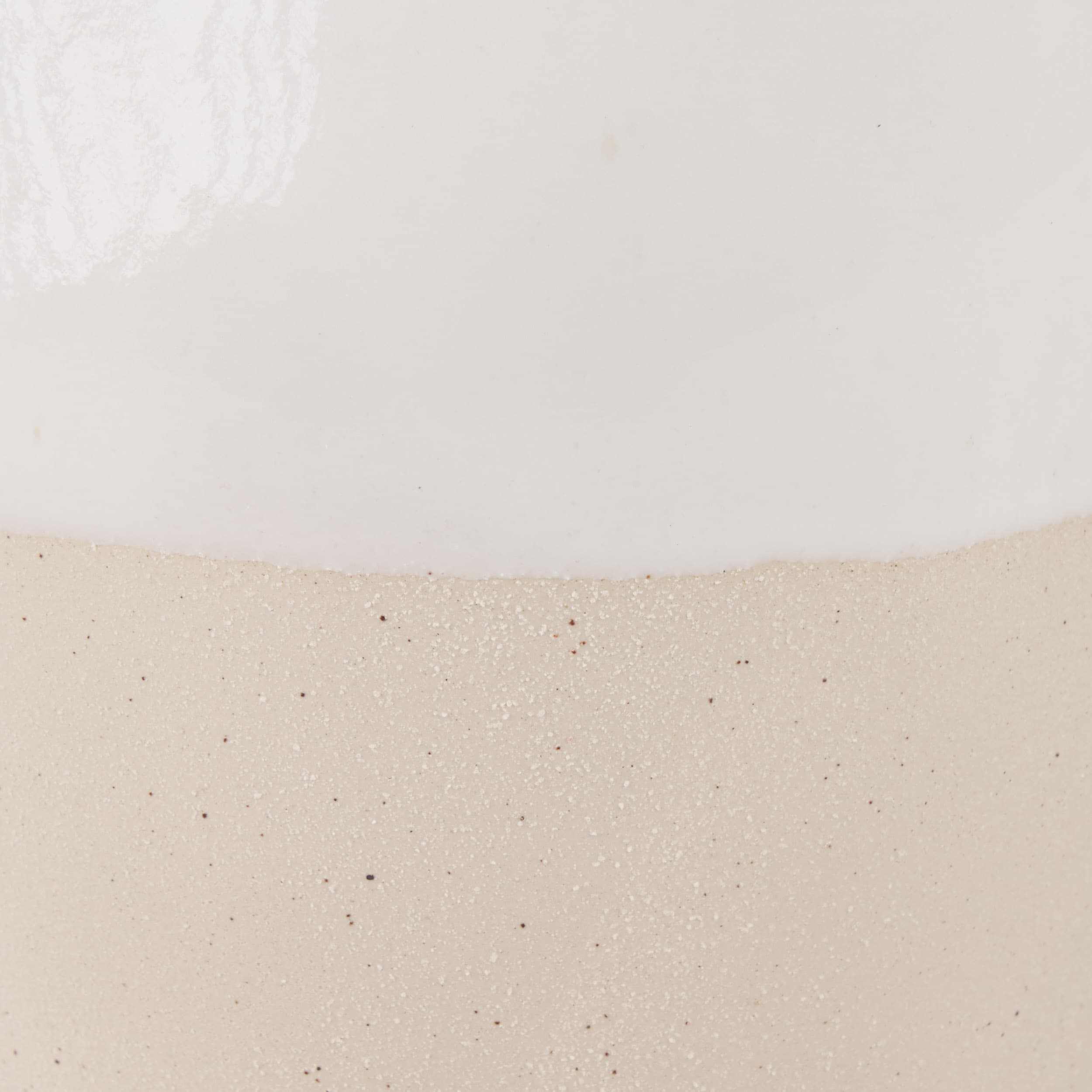 Valora Black Speckled Cream w/ Light Beige Ceramic Jug — product photograph