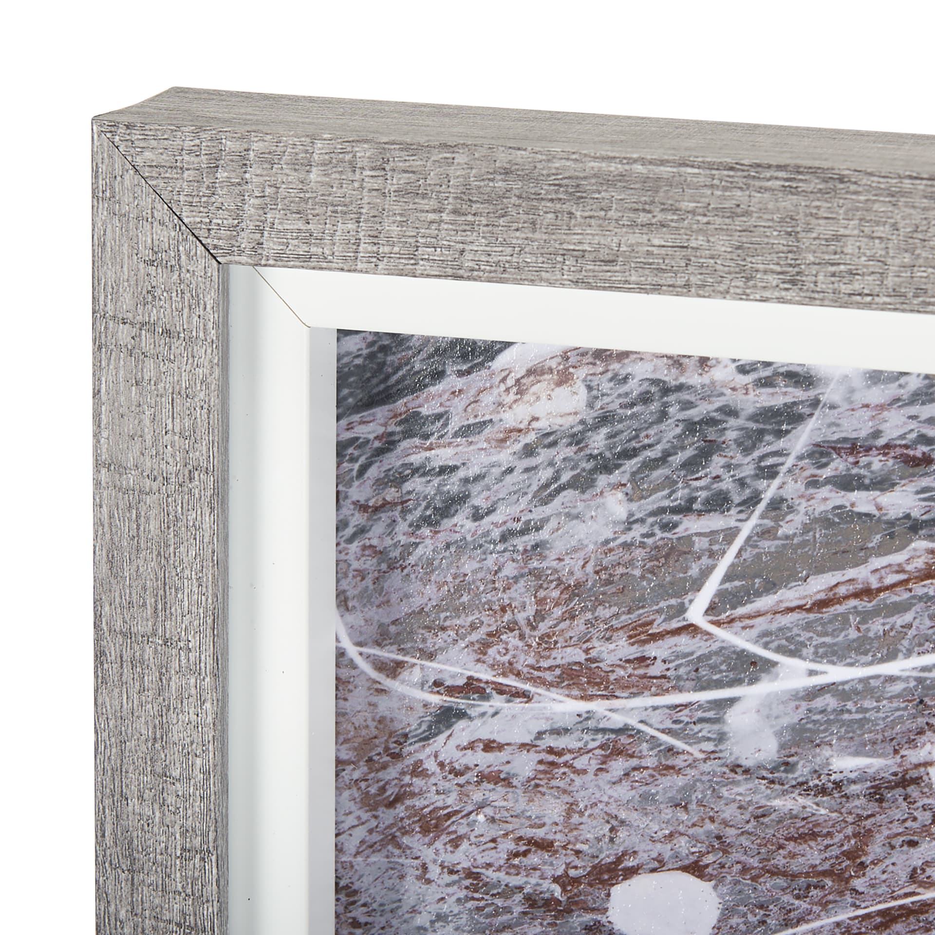 Sakura Rain I by Mercana Studio a Hand Embellished Textured Framed Art Print Matted under Glass — product photograph
