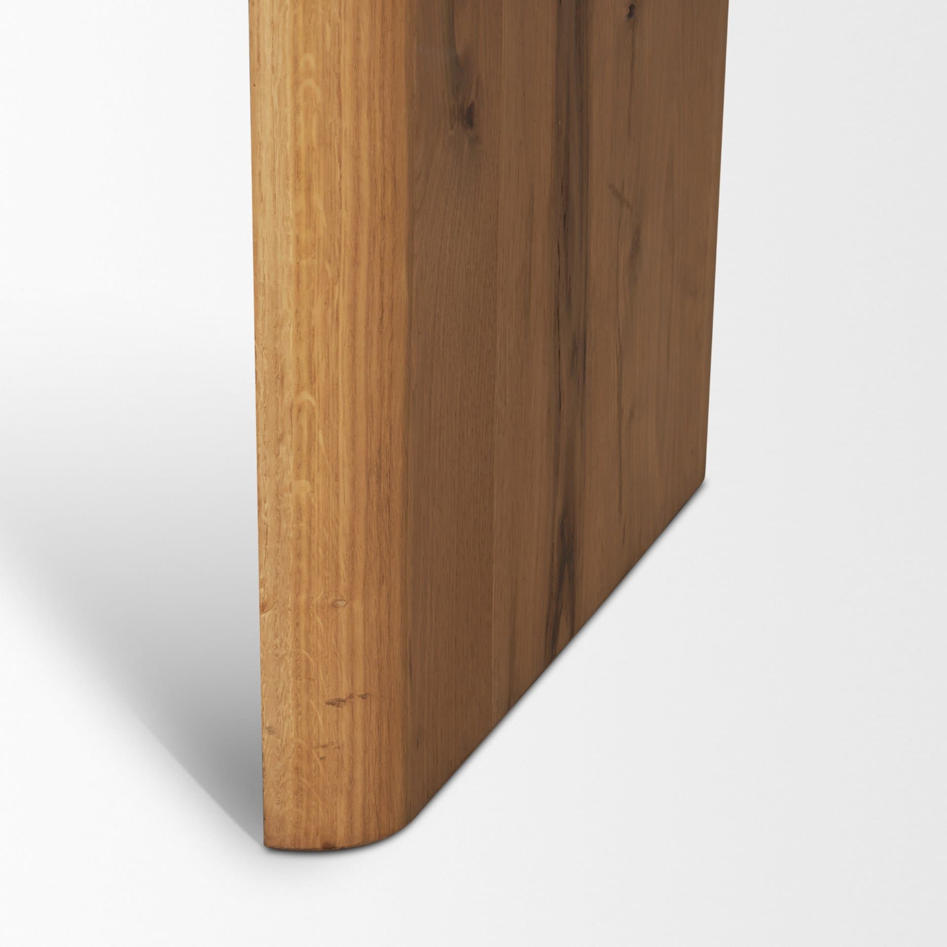 Belford 72" Light Brown Oak Wood Console Table — product photograph