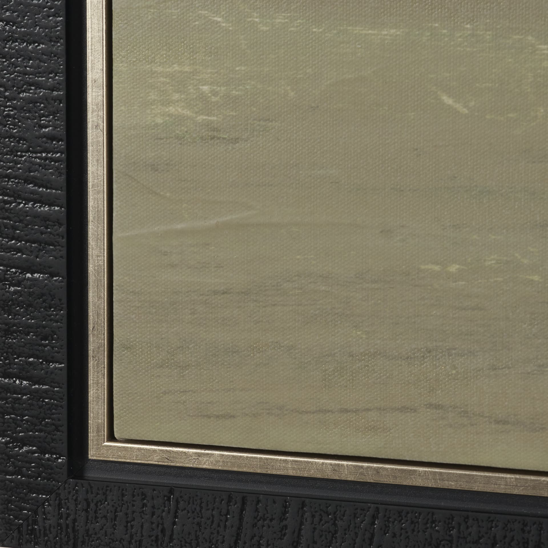 Quiet Presence I by Mercana Studio Hand-Embellished Textured Framed Canvas Artwork — product photograph