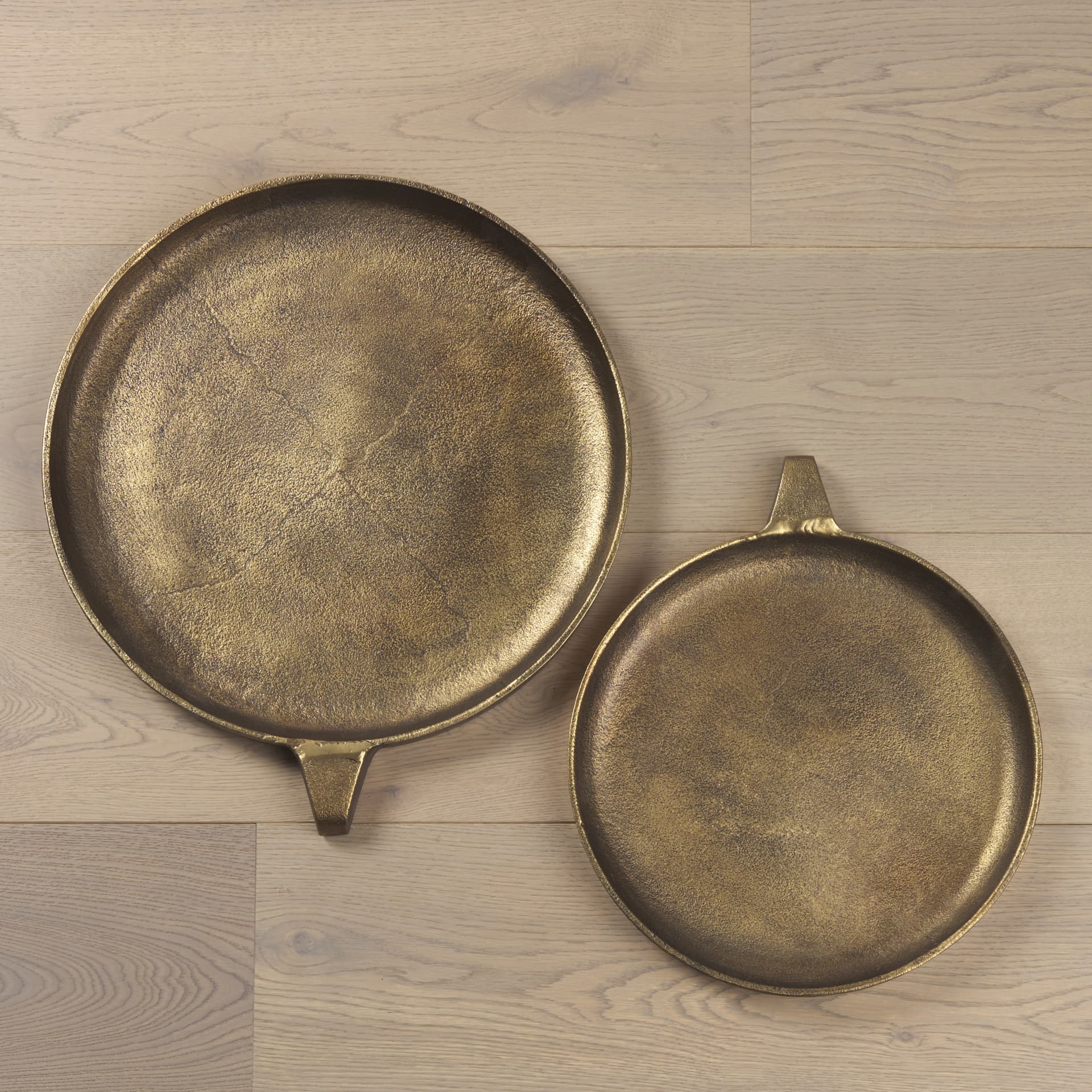 Marlowe Aluminium Tray - Large — in a styled room