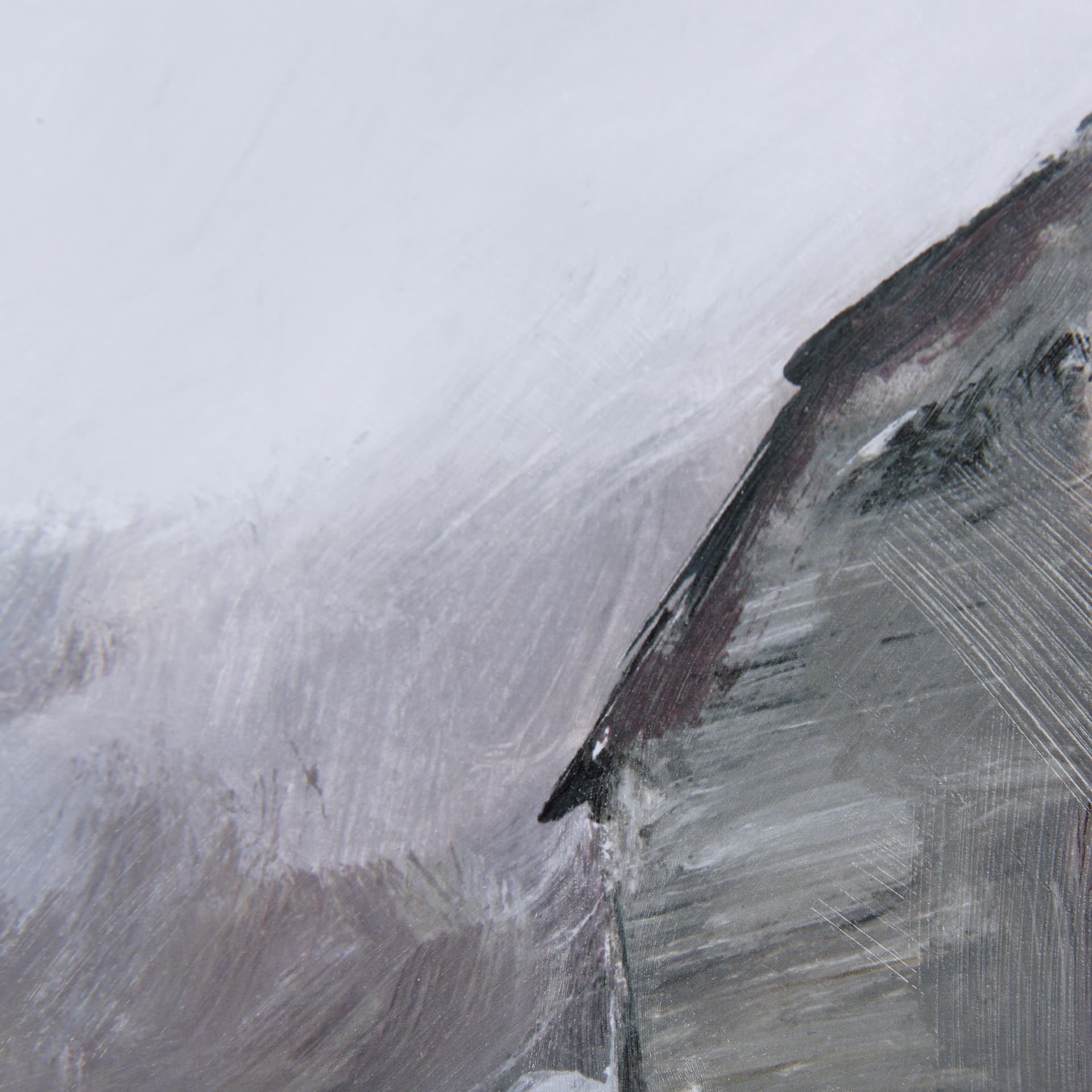 Late Autumn in Countryside I by Mercana Studio Hand Embellished Framed Art Print Matted under Glass — product photograph