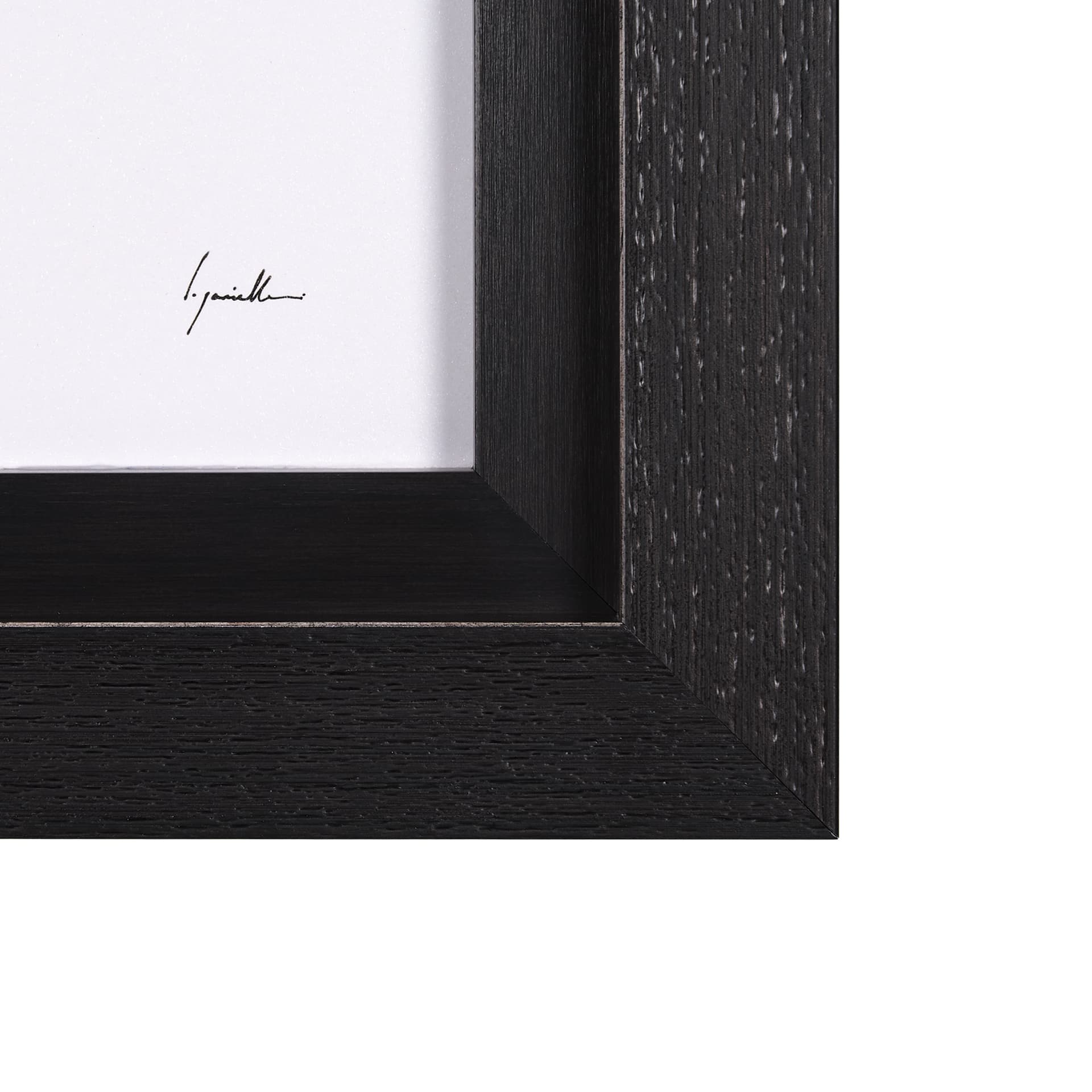 Snow Greetings I by Mercana Studio a Hand Embellished Textured Framed Art Print — product photograph