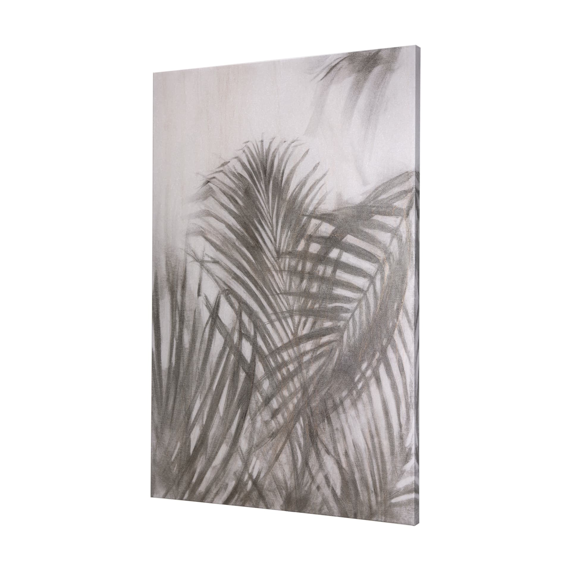 Shadows II by Mercana Studio a Hand Embellished Textured Canvas — product photograph