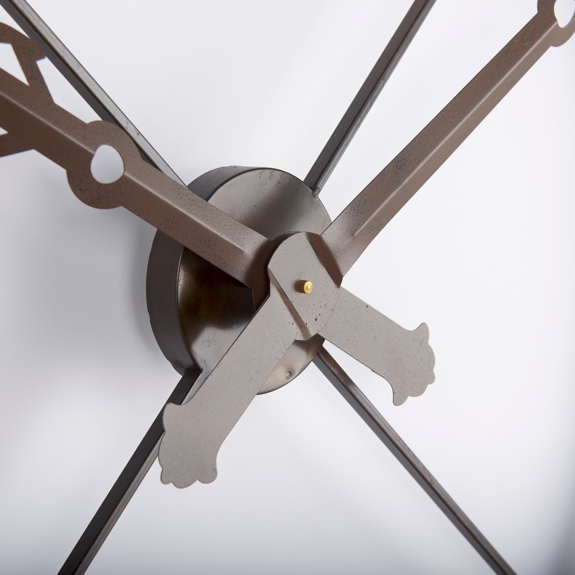 Newcastle 56.5" Giant Oversize Industrial Wall Clock — product photograph