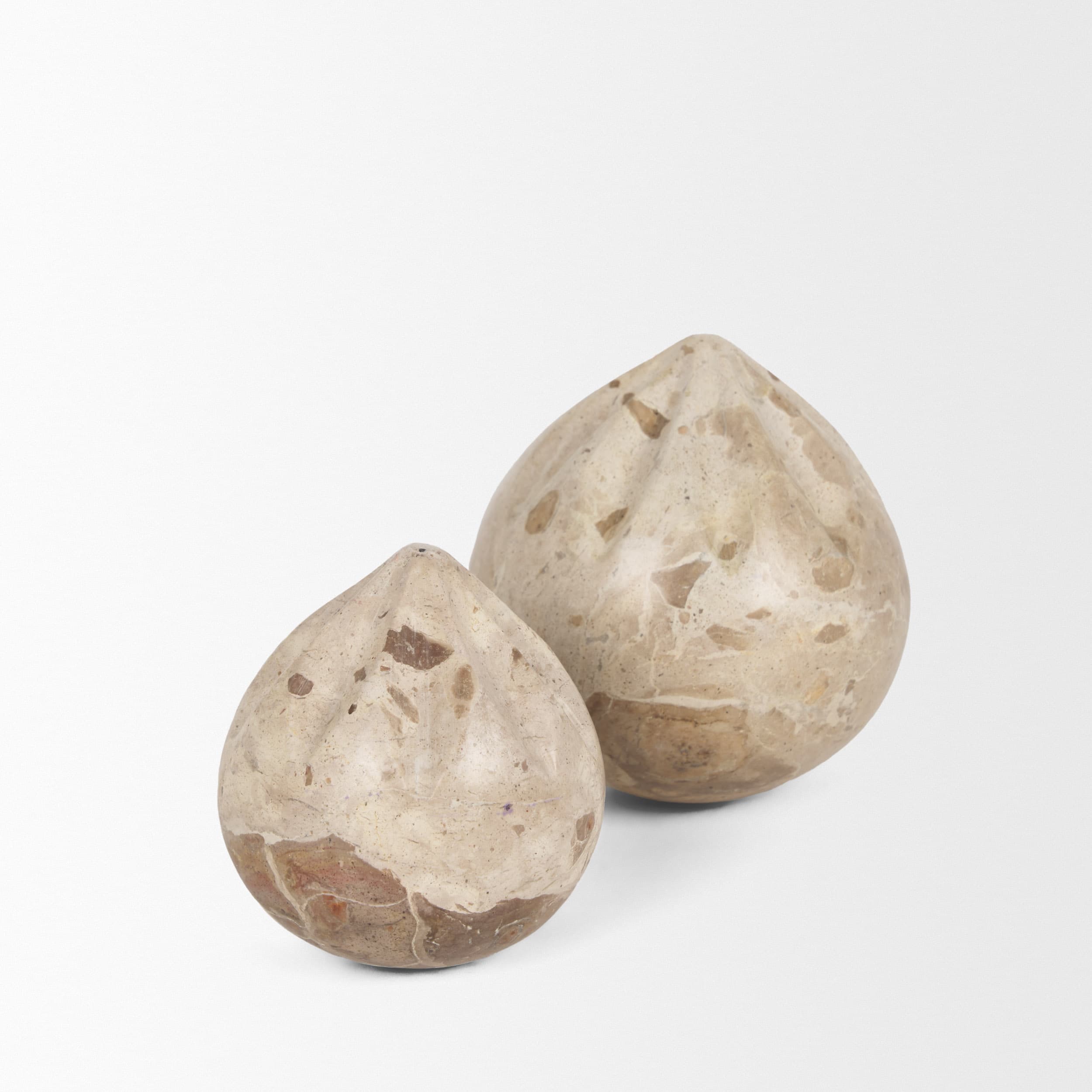 Caprie Large Beige Marble Decorative Juice Squeezer — product photograph