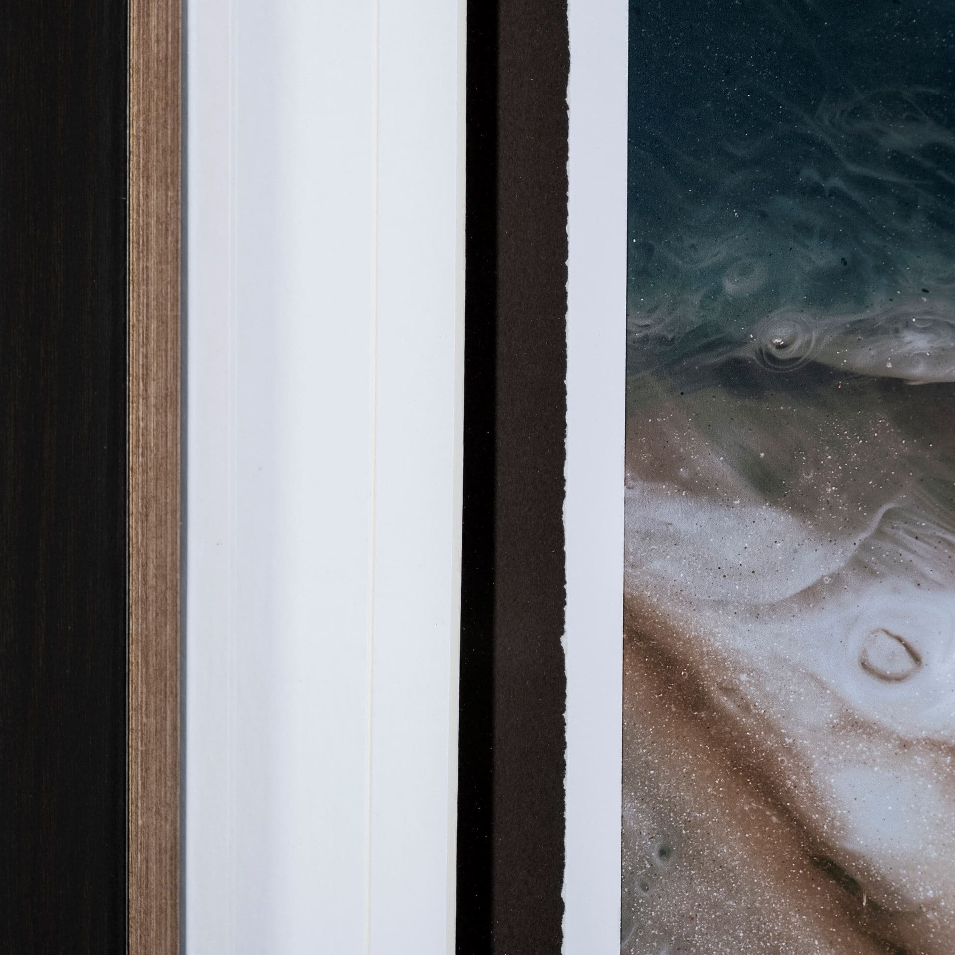 Oasis II by Gabrielle C a Framed Art Print Matted under Glass — product photograph