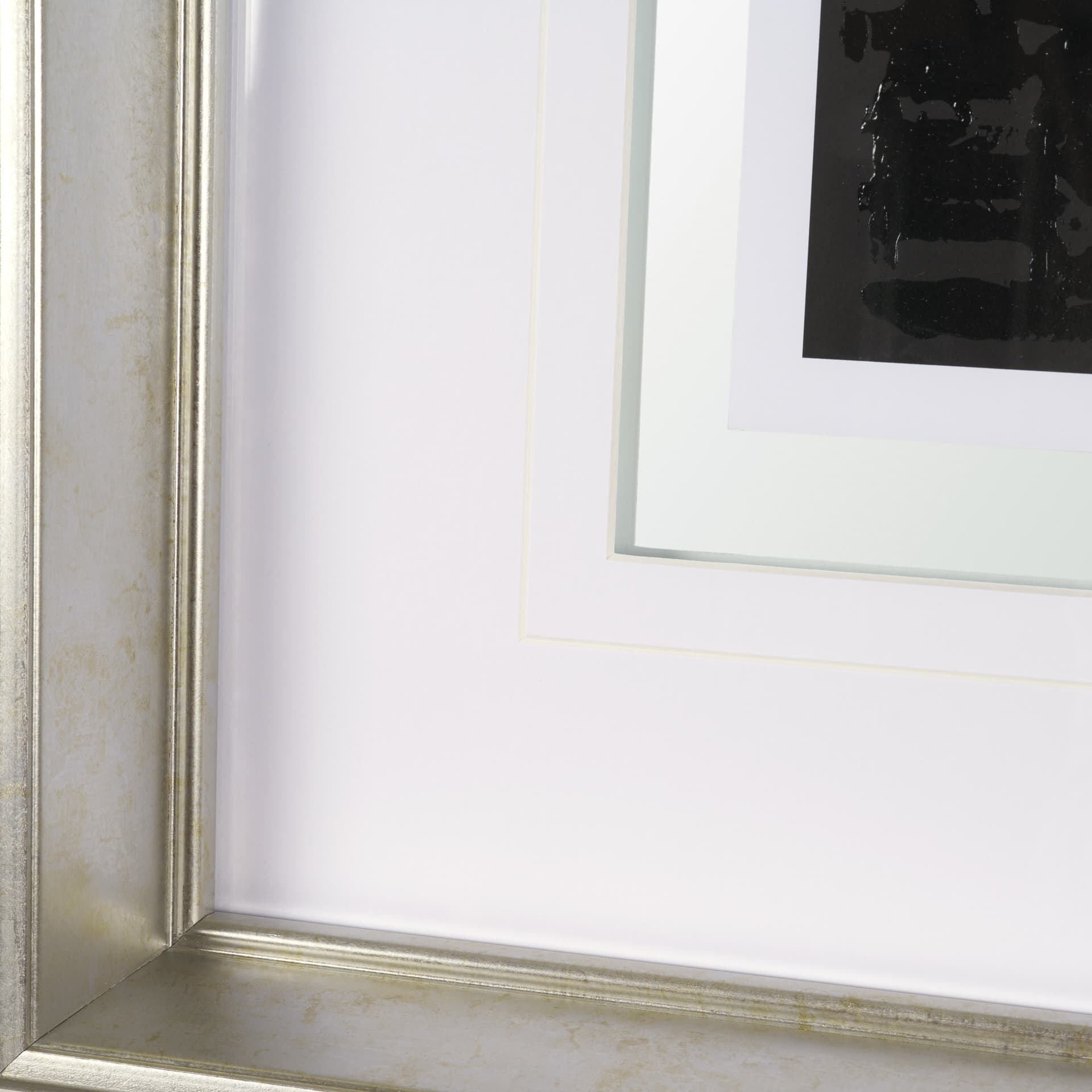 Andromedae V by Melody D a Hand Embellished Textured Framed Art Print Matted under Glass — product photograph